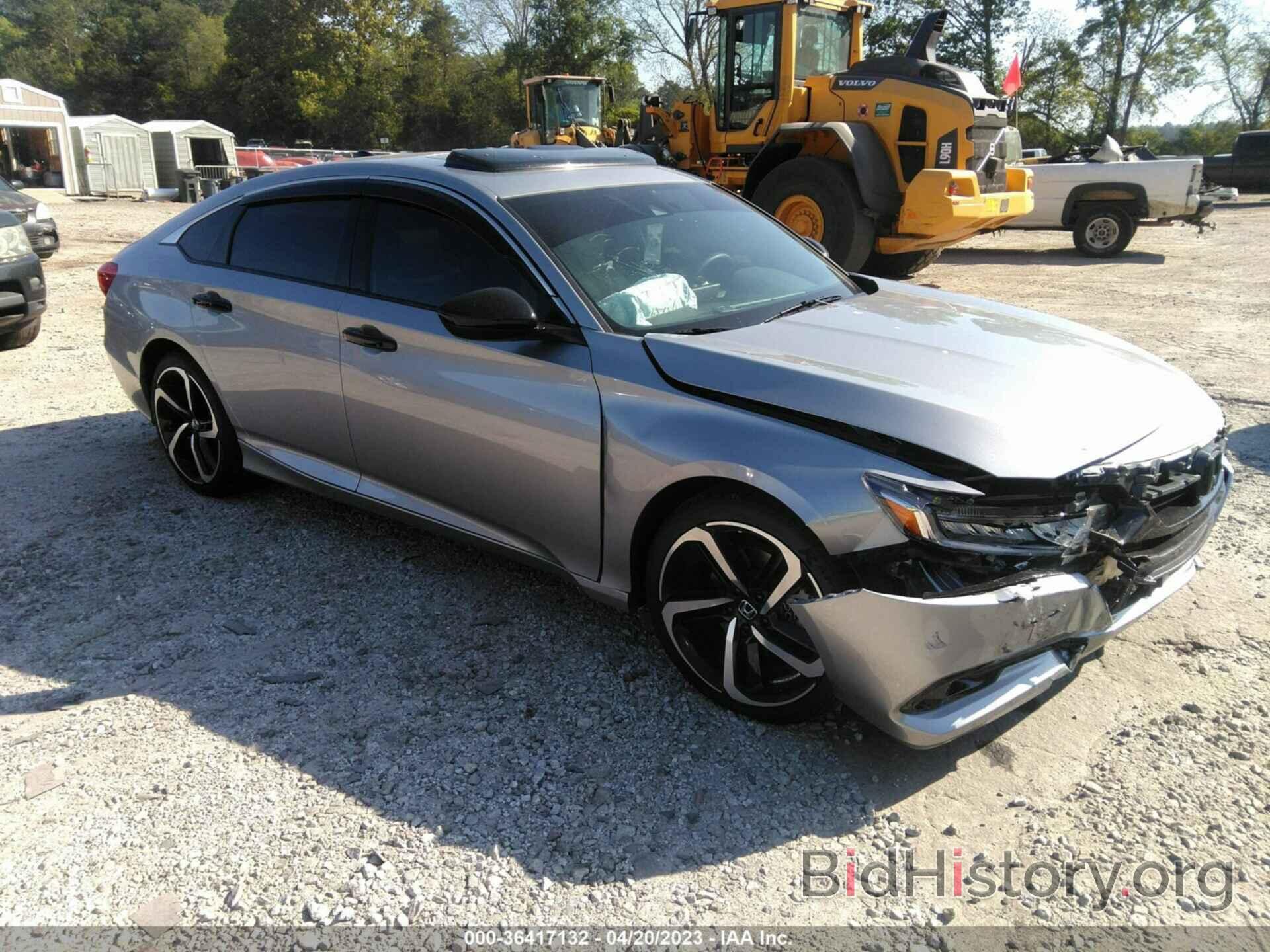 Photo 1HGCV2F39MA000849 - HONDA ACCORD SEDAN 2021