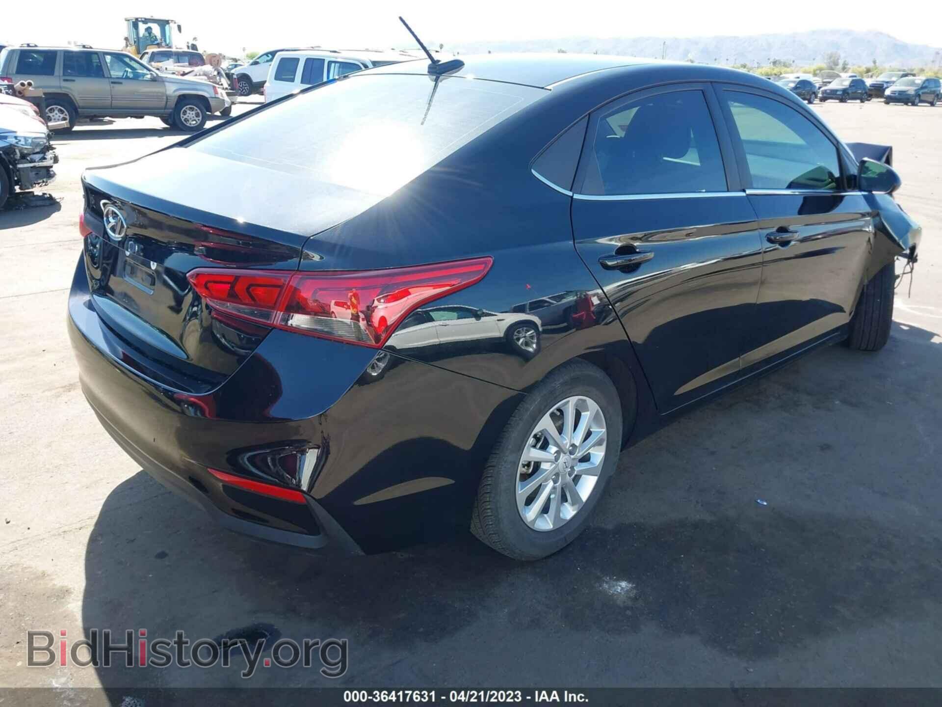2022 HYUNDAI ACCENT - VIN: 3KPC24A6XNE187943 - Фото 4