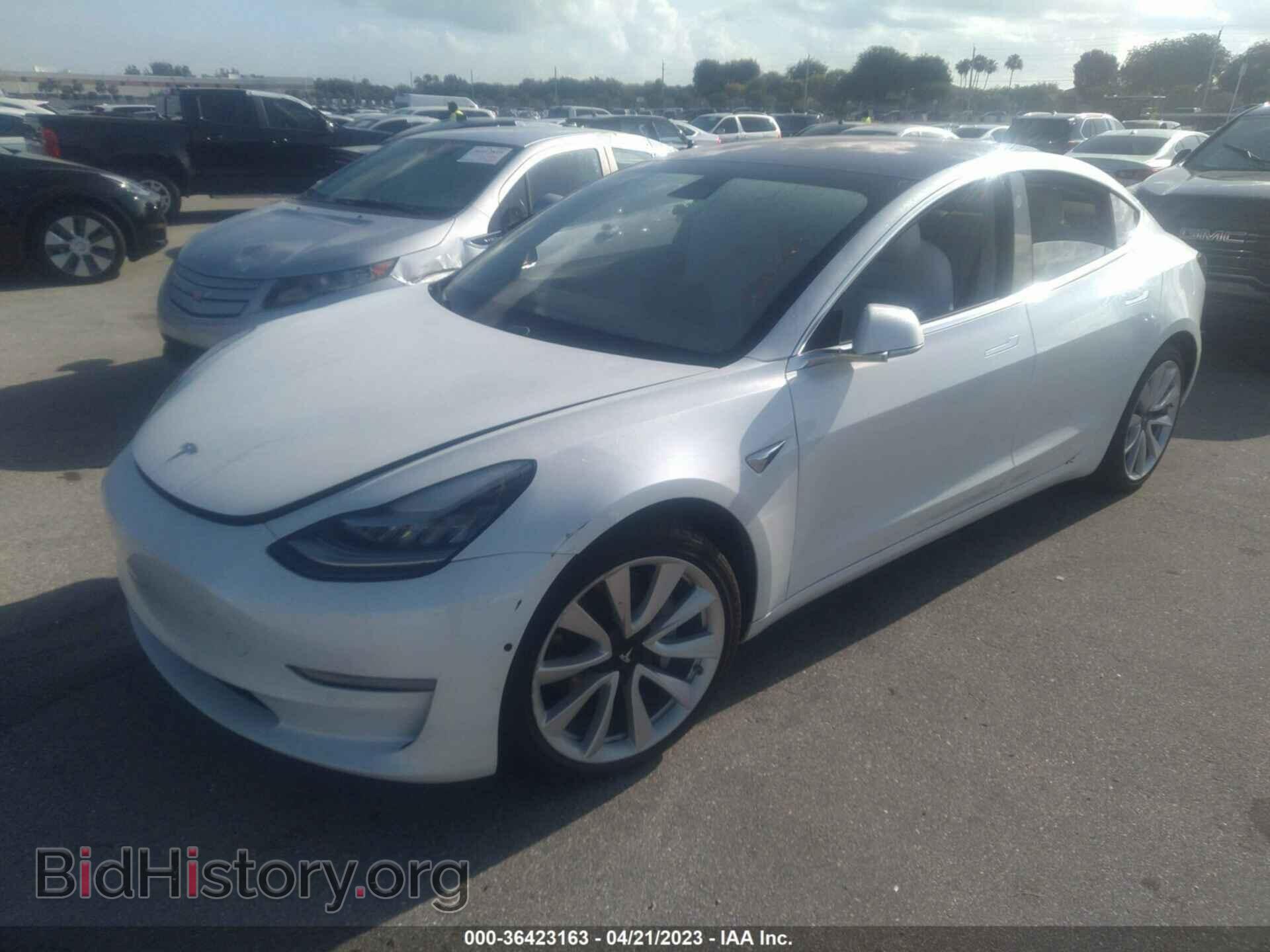 2018 TESLA MODEL 3 - VIN: 5YJ3E1EA1JF169582 - Фото 2
