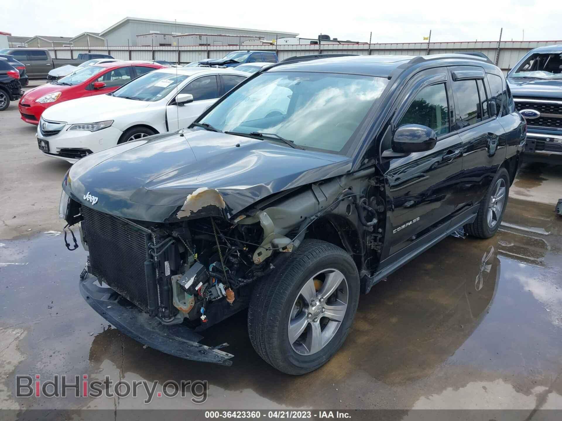 2017 JEEP COMPASS - VIN: 1C4NJDEB2HD126529 - Фото 2