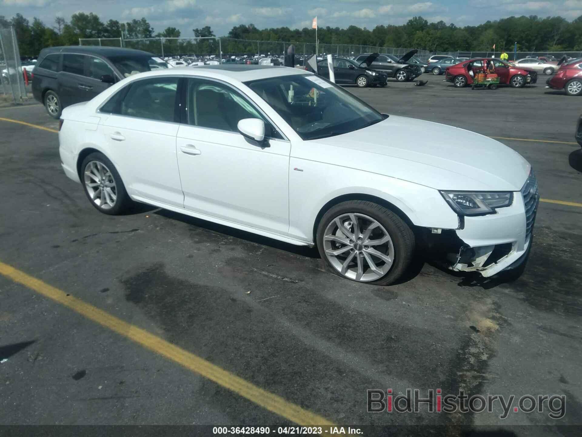 Photo WAUDNAF49KN014310 - AUDI A4 2019