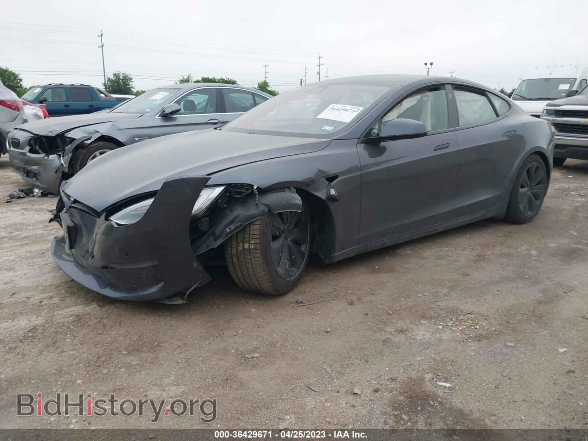 2022 TESLA MODEL S - VIN: 5YJSA1E53NF468961 - Photo 2