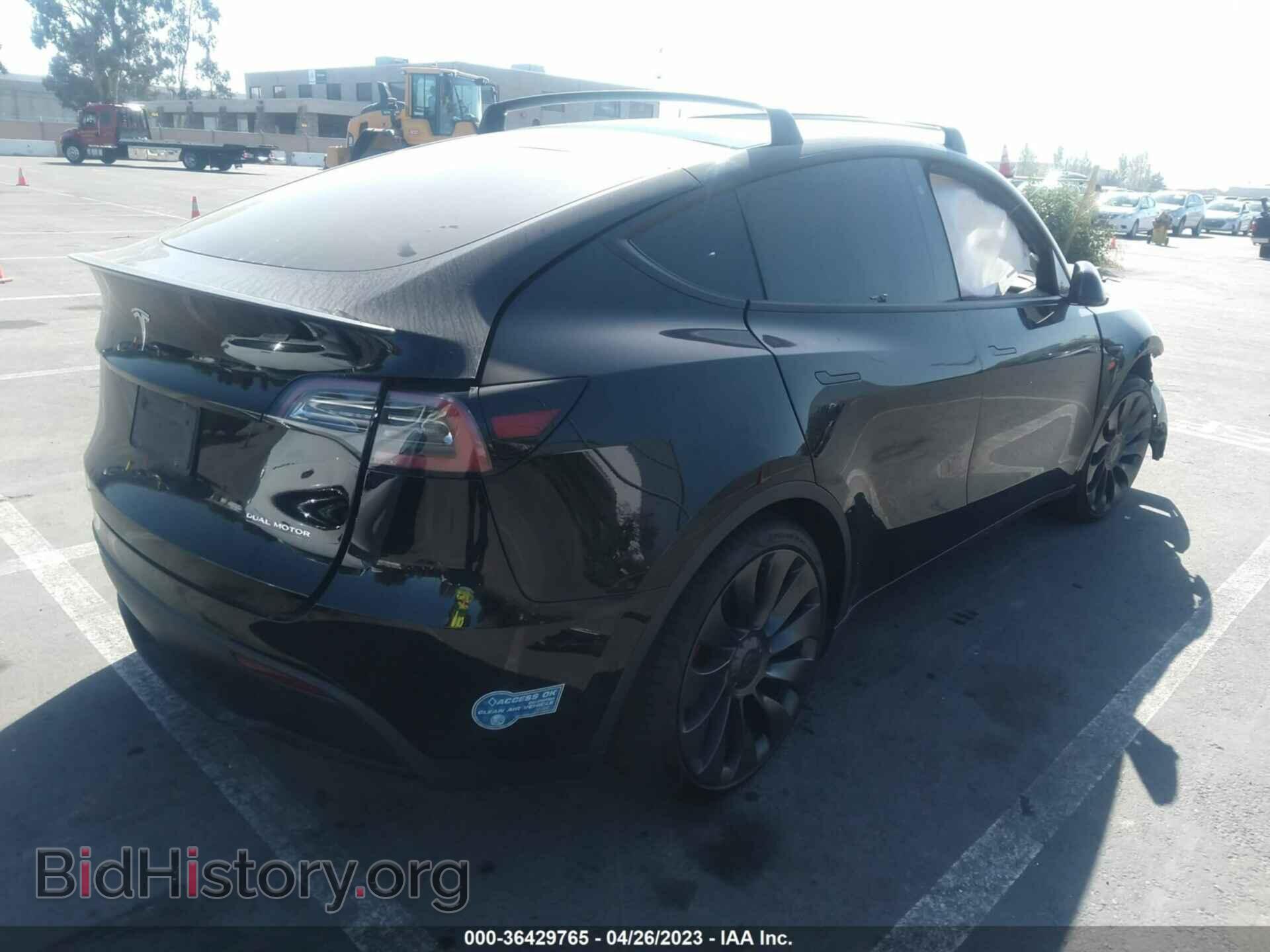 2020 TESLA MODEL Y - VIN: 5YJYGDEF7LF027897 - Photo 4