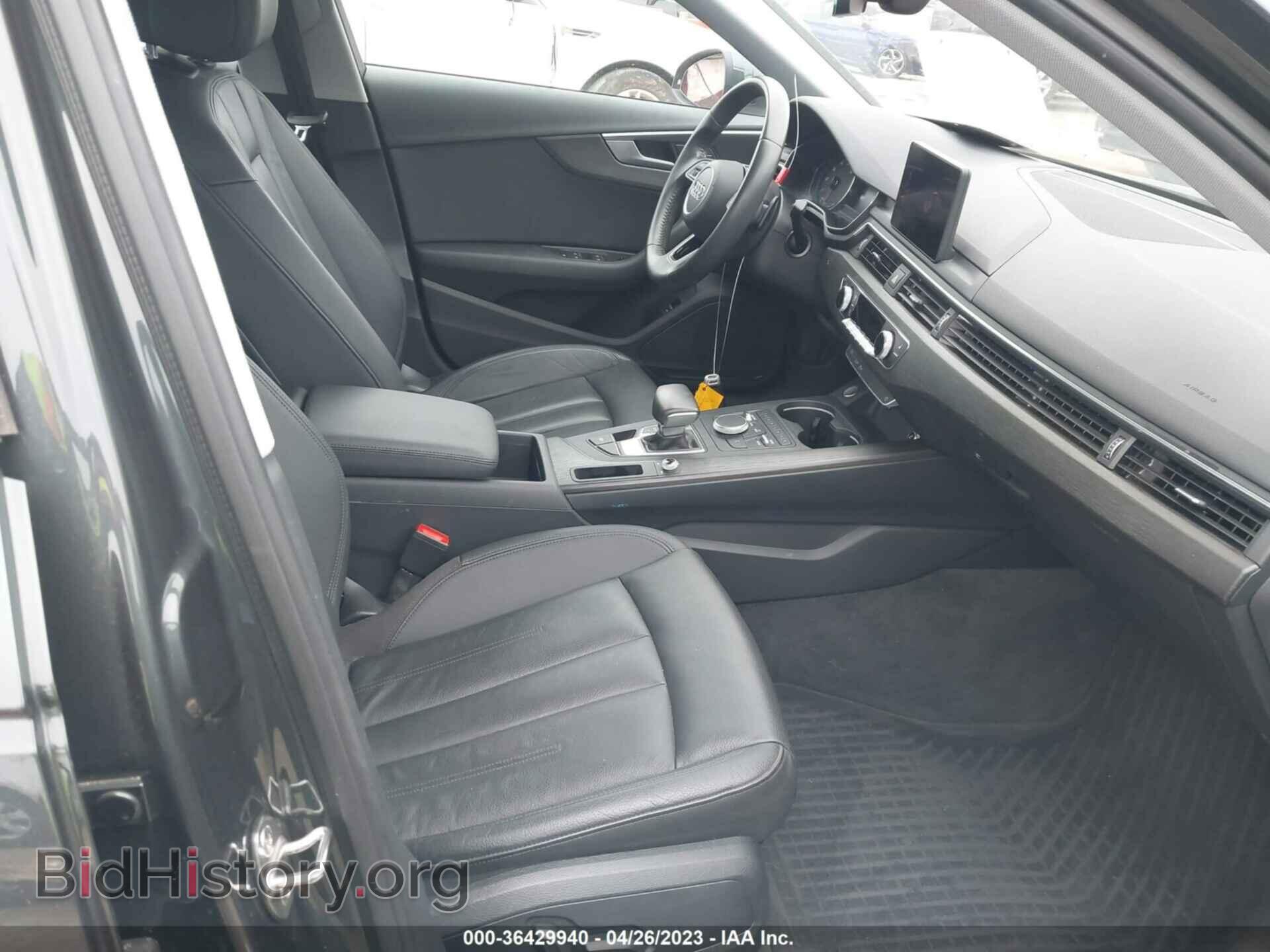 2019 AUDI A4 - VIN: WAUGMAF46KN005855 - Фото 5