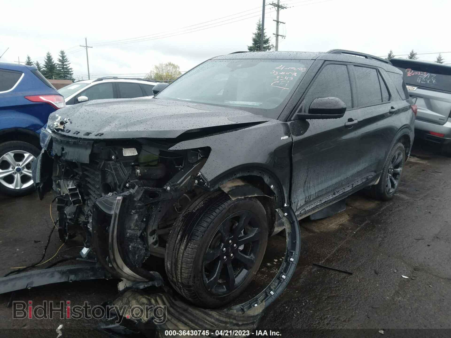 2022 FORD EXPLORER - VIN: 1FMSK8KH3NGC43347 - Фото 2