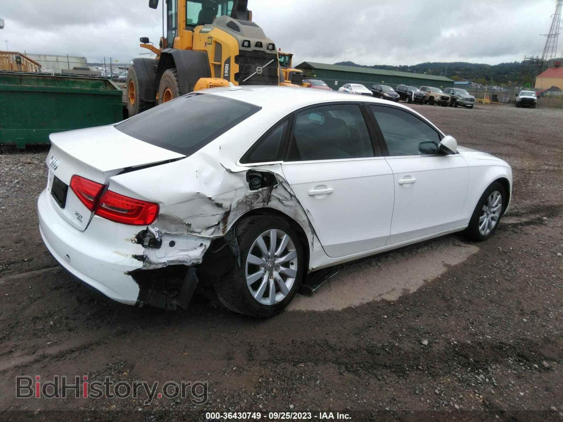 2013 AUDI A4 - VIN: WAUBFAFL0DN013190 - Фото 4