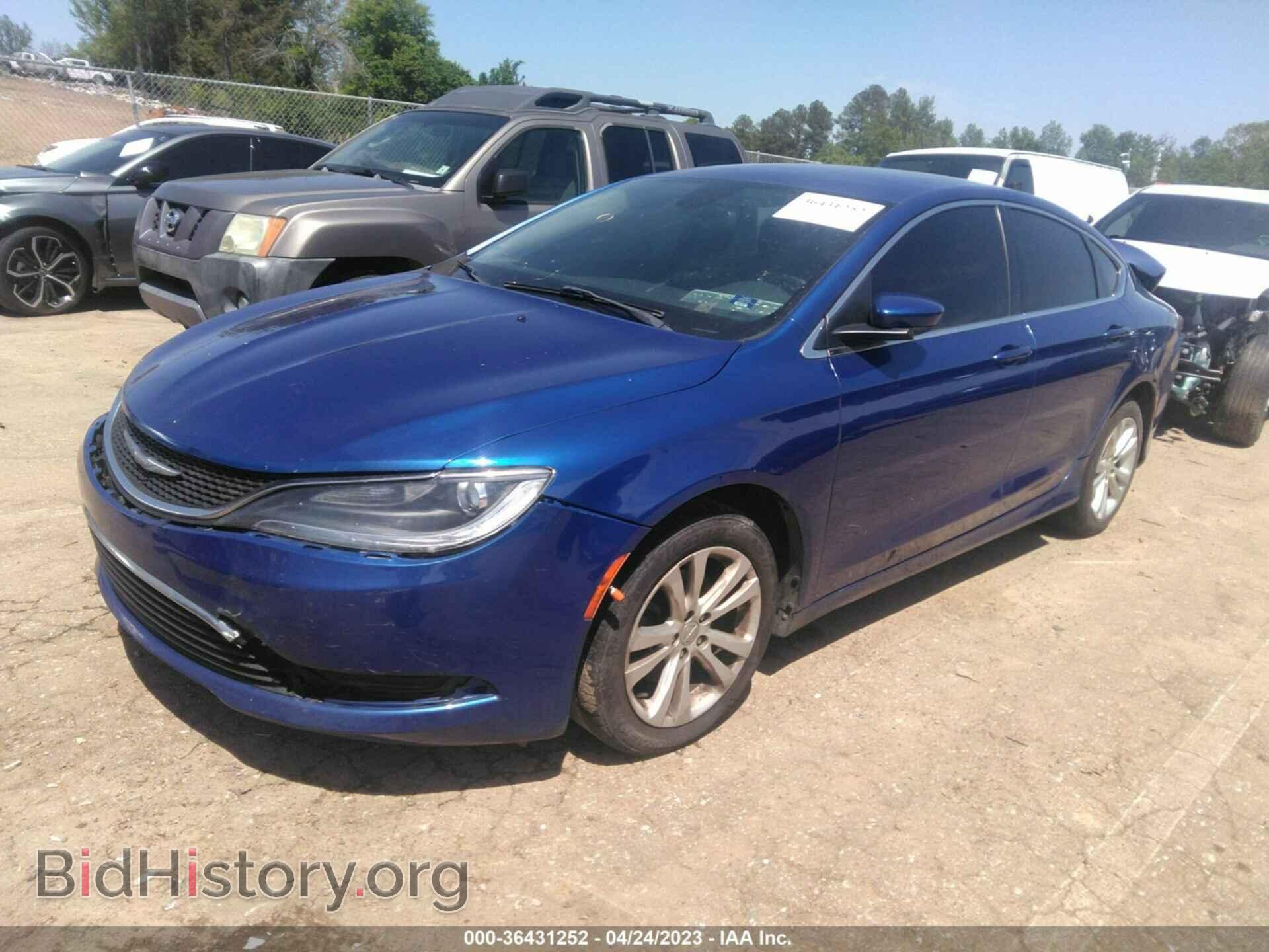 2016 CHRYSLER 200 - VIN: 1C3CCCAB7GN168192 - Фото 2