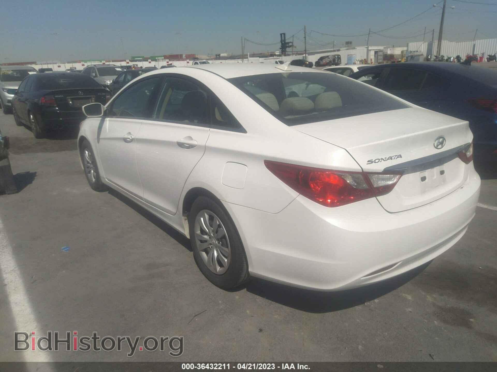 2012 HYUNDAI SONATA - VIN: 5NPEB4AC8CH491845 - Фото 3