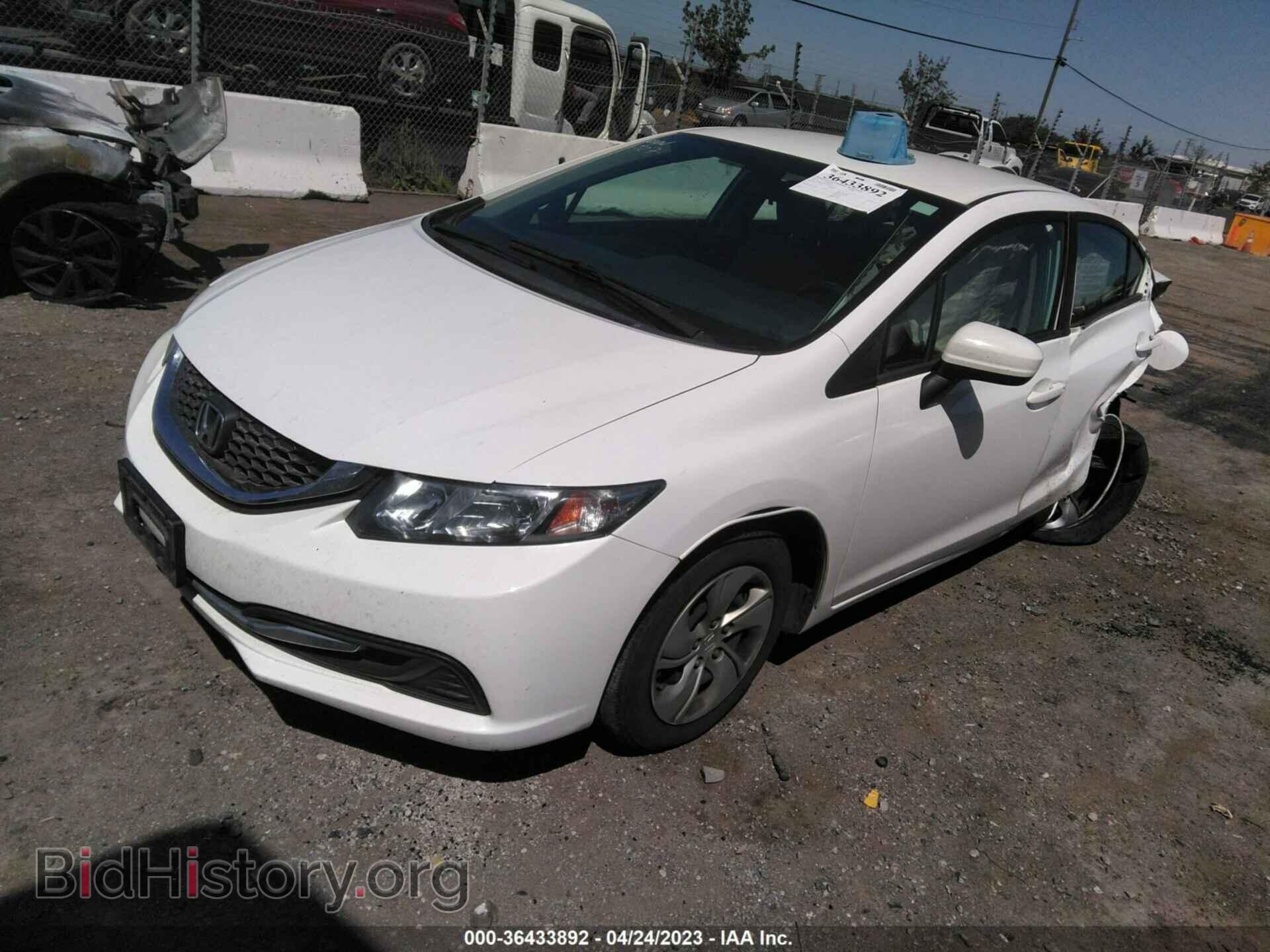 2015 HONDA CIVIC - VIN: 19XFB2F59FE267351 - Фото 2