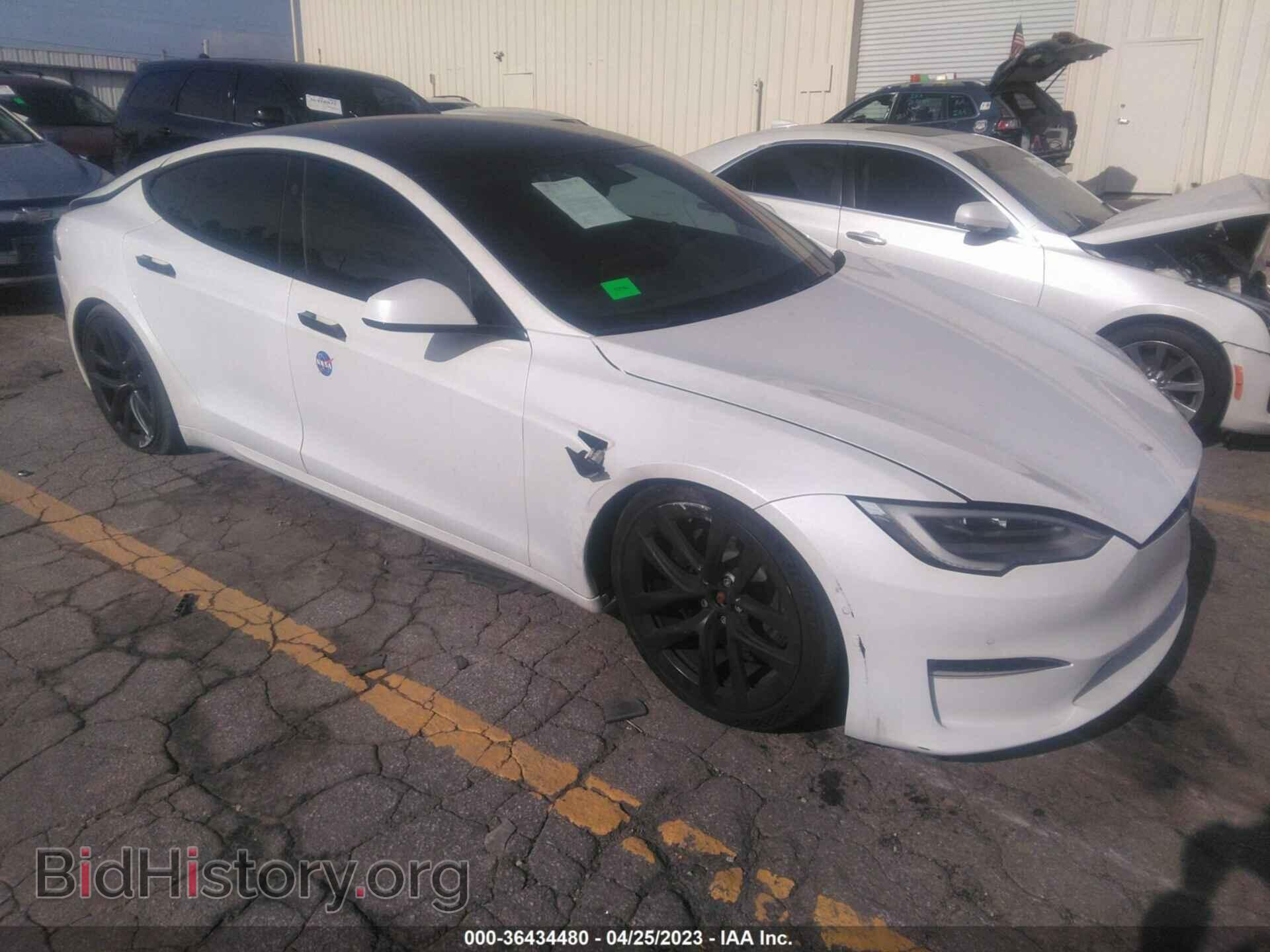 Photo 5YJSA1E65MF453403 - TESLA MODEL S 2021