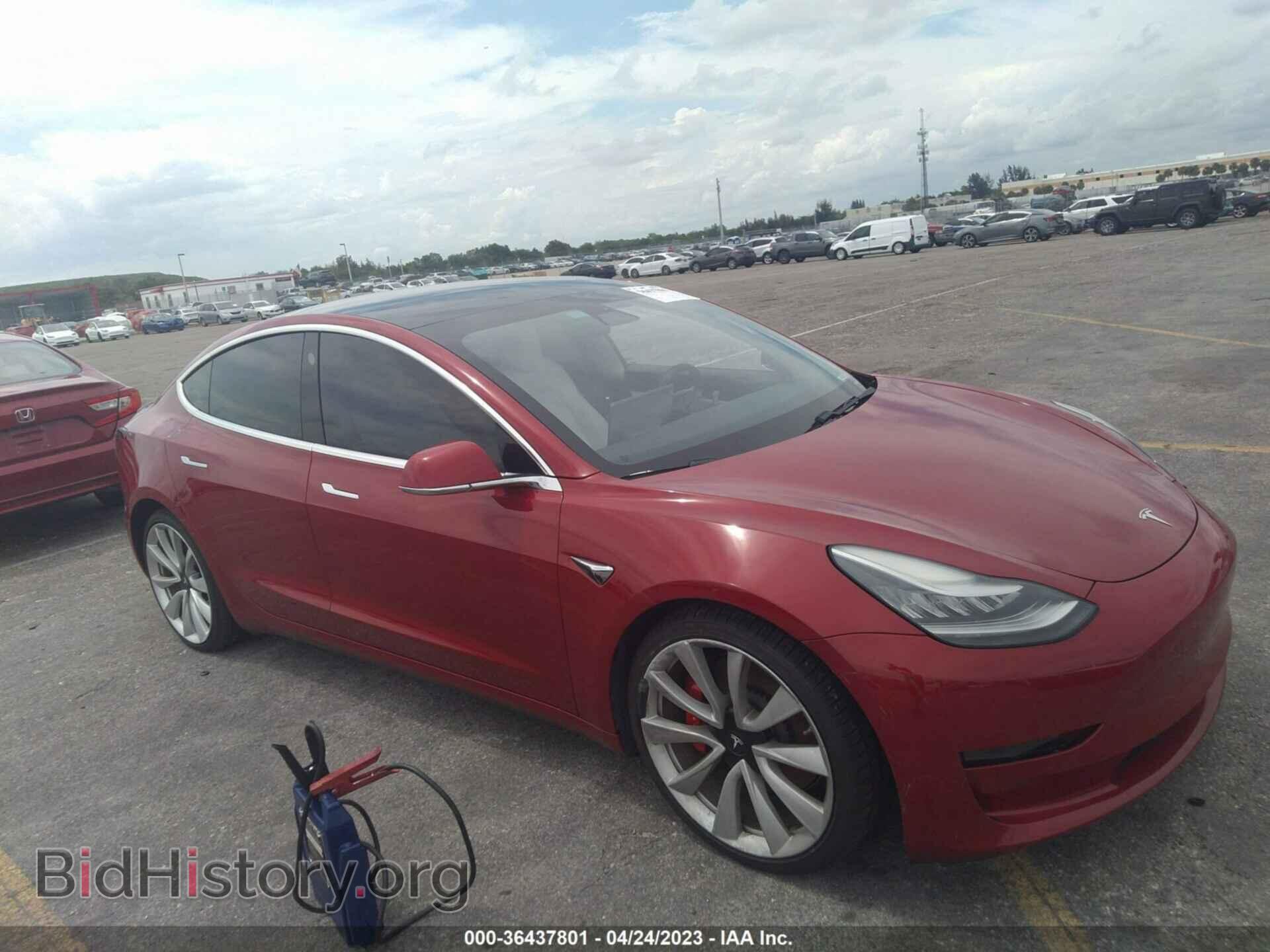 Фотография 5YJ3E1EB2KF434245 - TESLA MODEL 3 2019