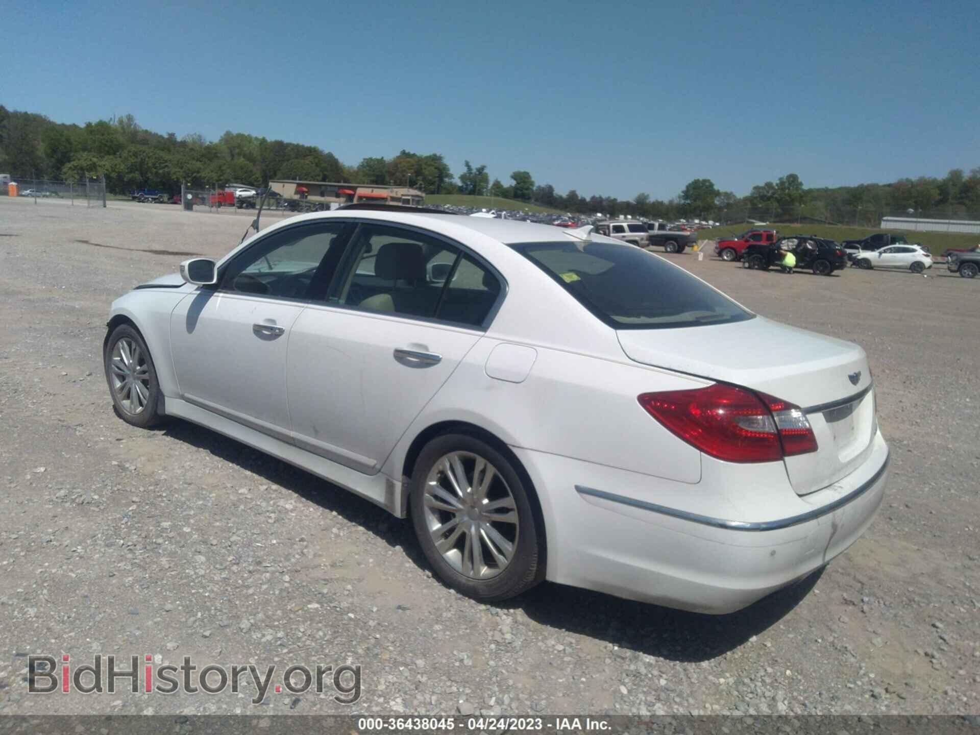 2012 HYUNDAI GENESIS - VIN: KMHGC4DD1CU204177 - Фото 3