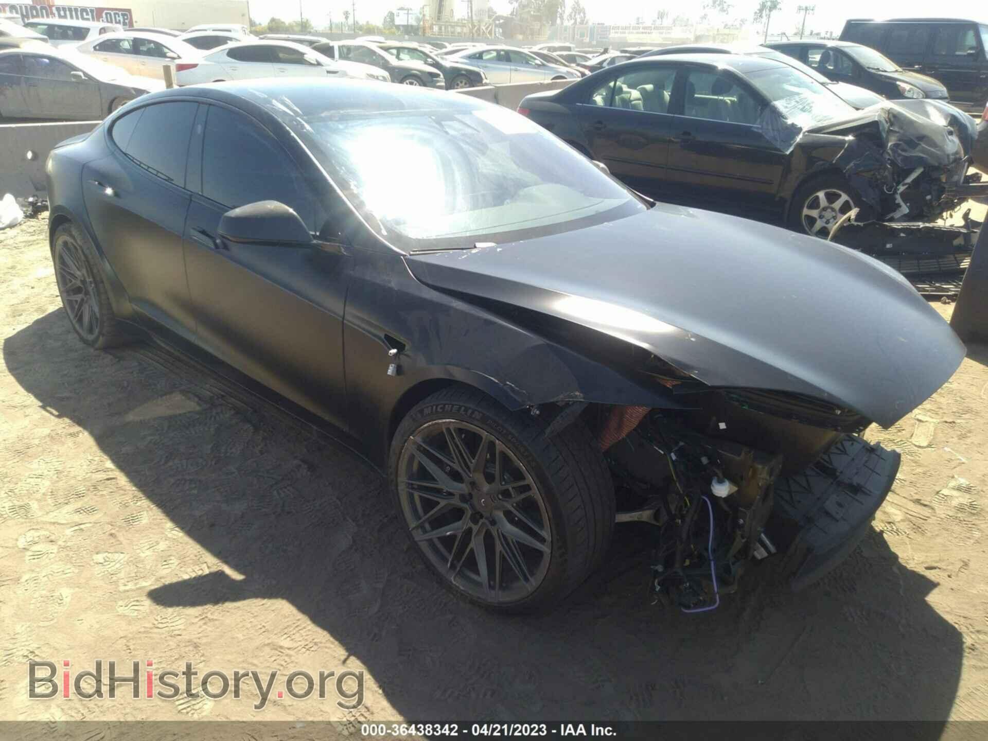 Photo 5YJSA1E62NF482987 - TESLA MODEL S 2022