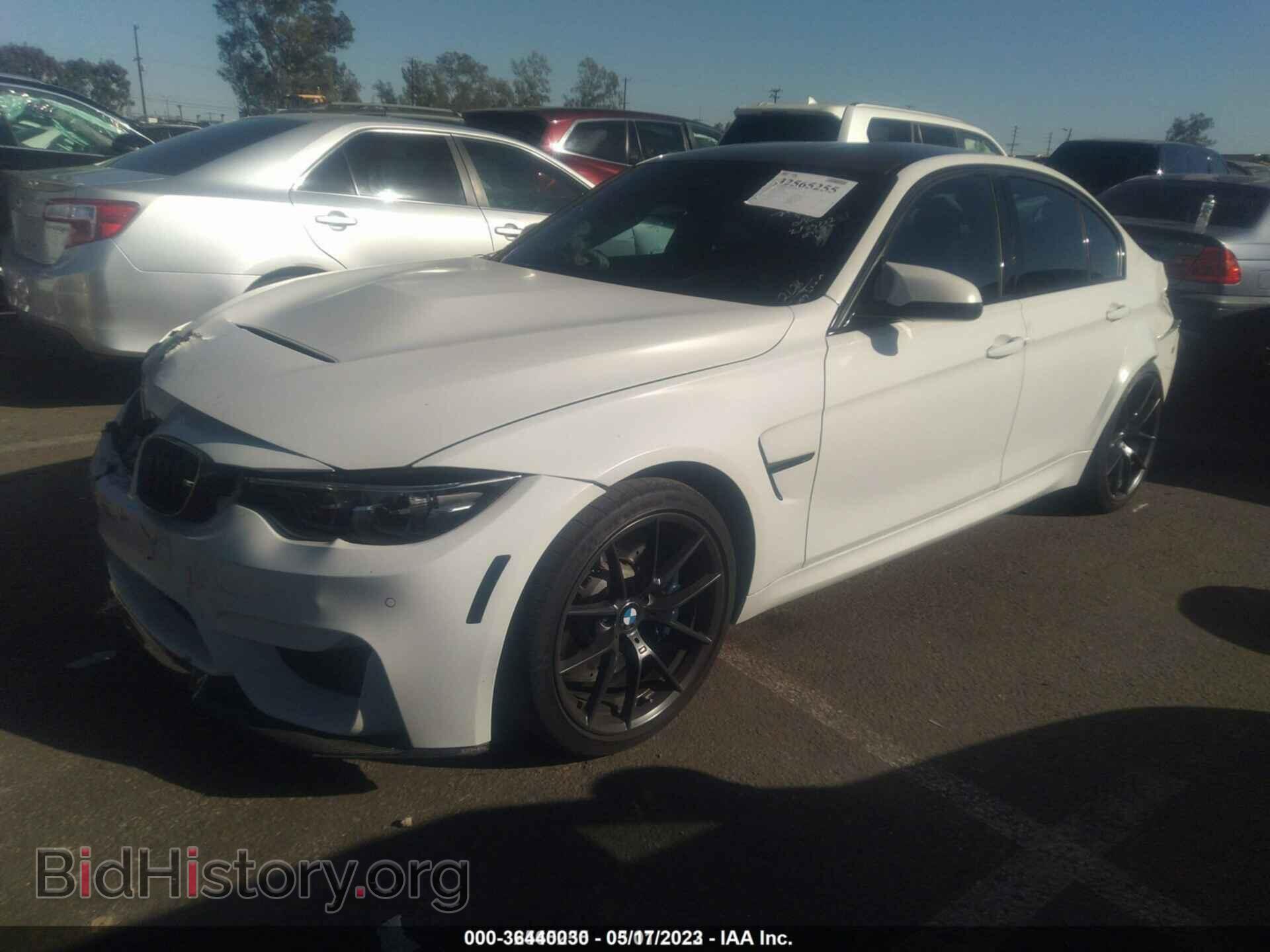 2018 BMW M3 - VIN: WBS8M9C58J5L00725 - Photo 2