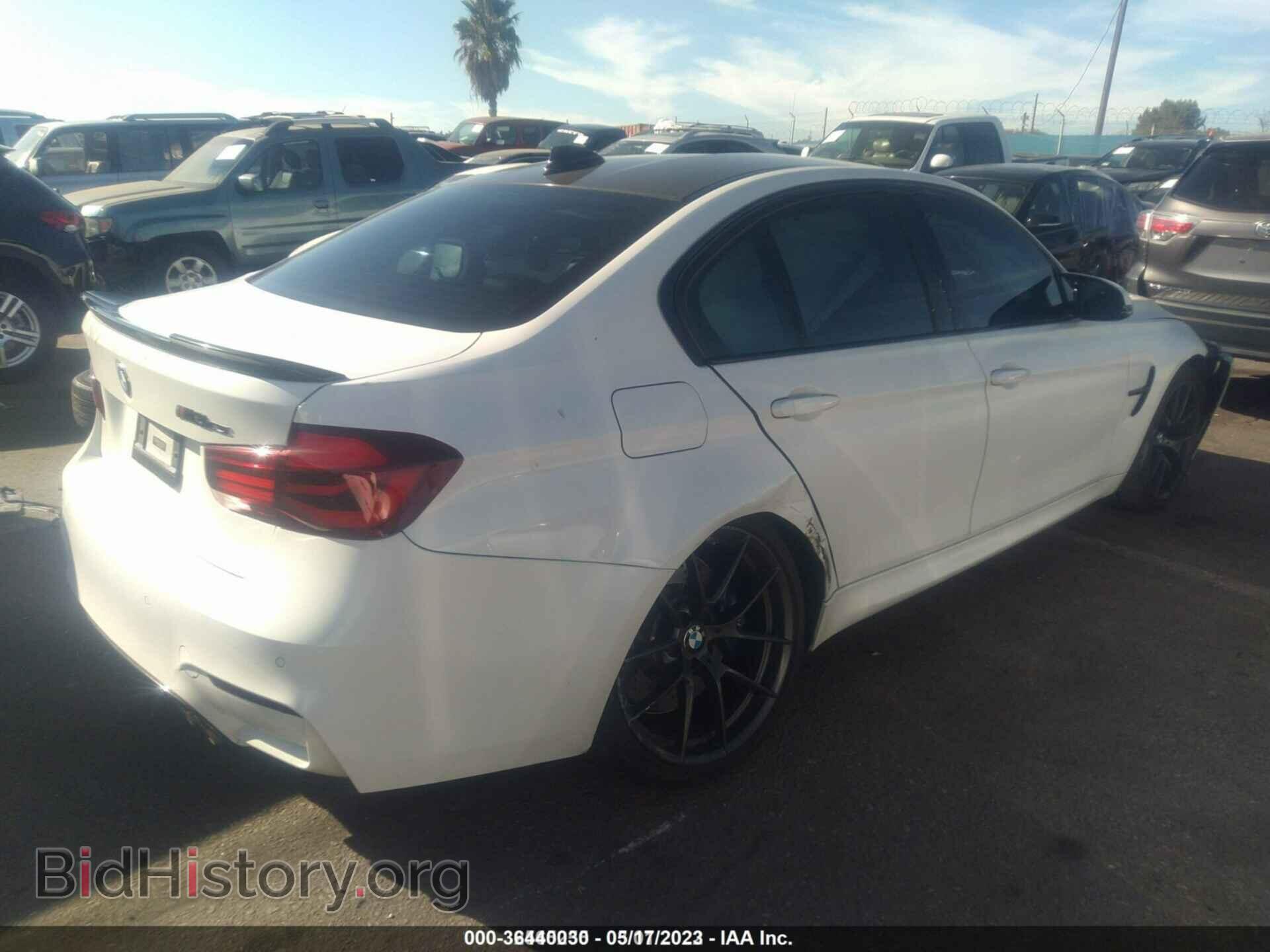 2018 BMW M3 - VIN: WBS8M9C58J5L00725 - Photo 4