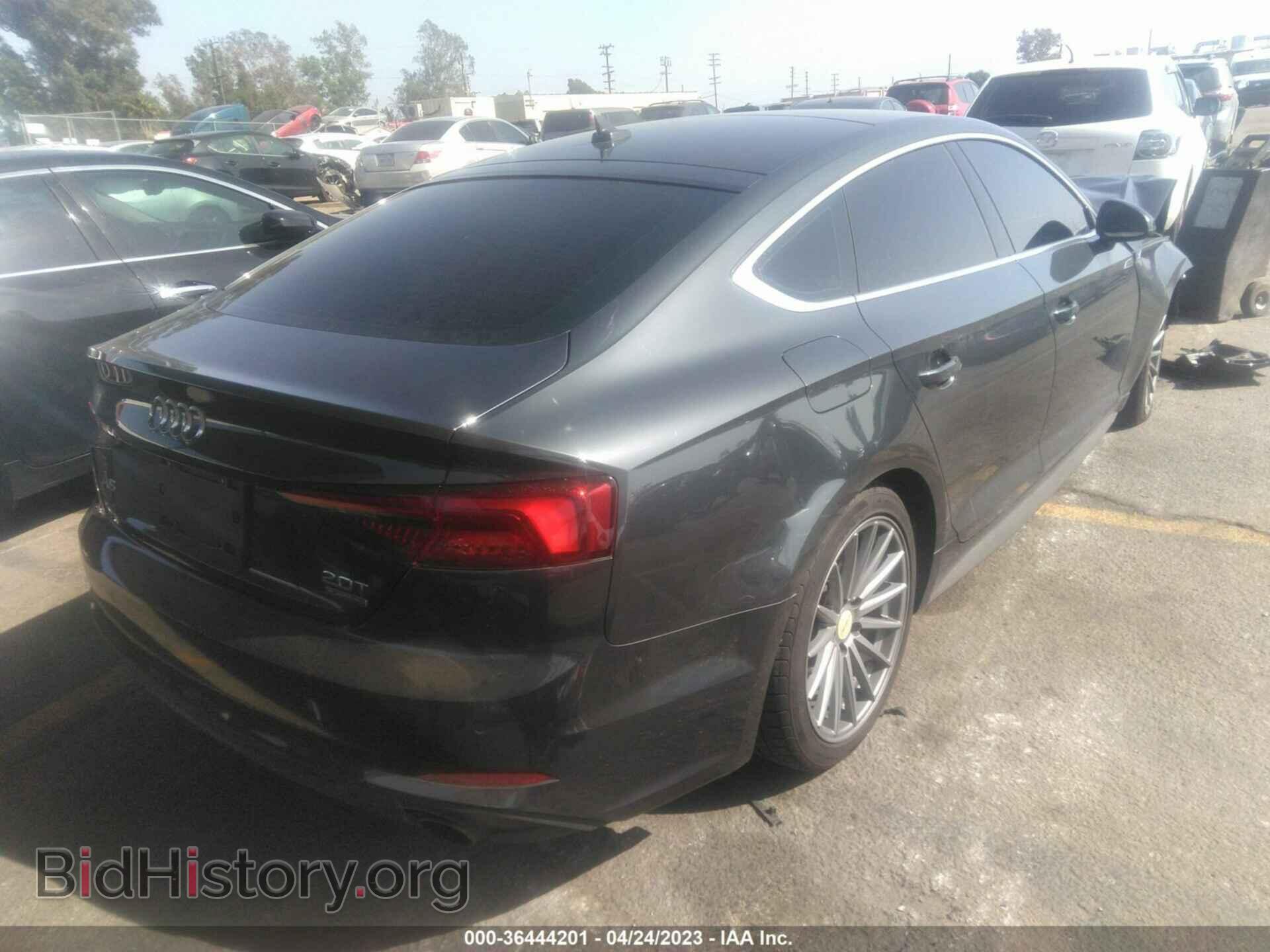 2018 AUDI A5 SPORTBACK - VIN: WAUENCF58JA044297 - Фото 4