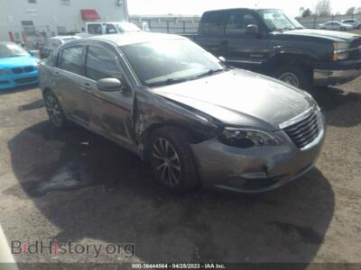 2013 Chrysler 200 Touring, серый — VIN 1C3CCBBB5DN503745, IAAI