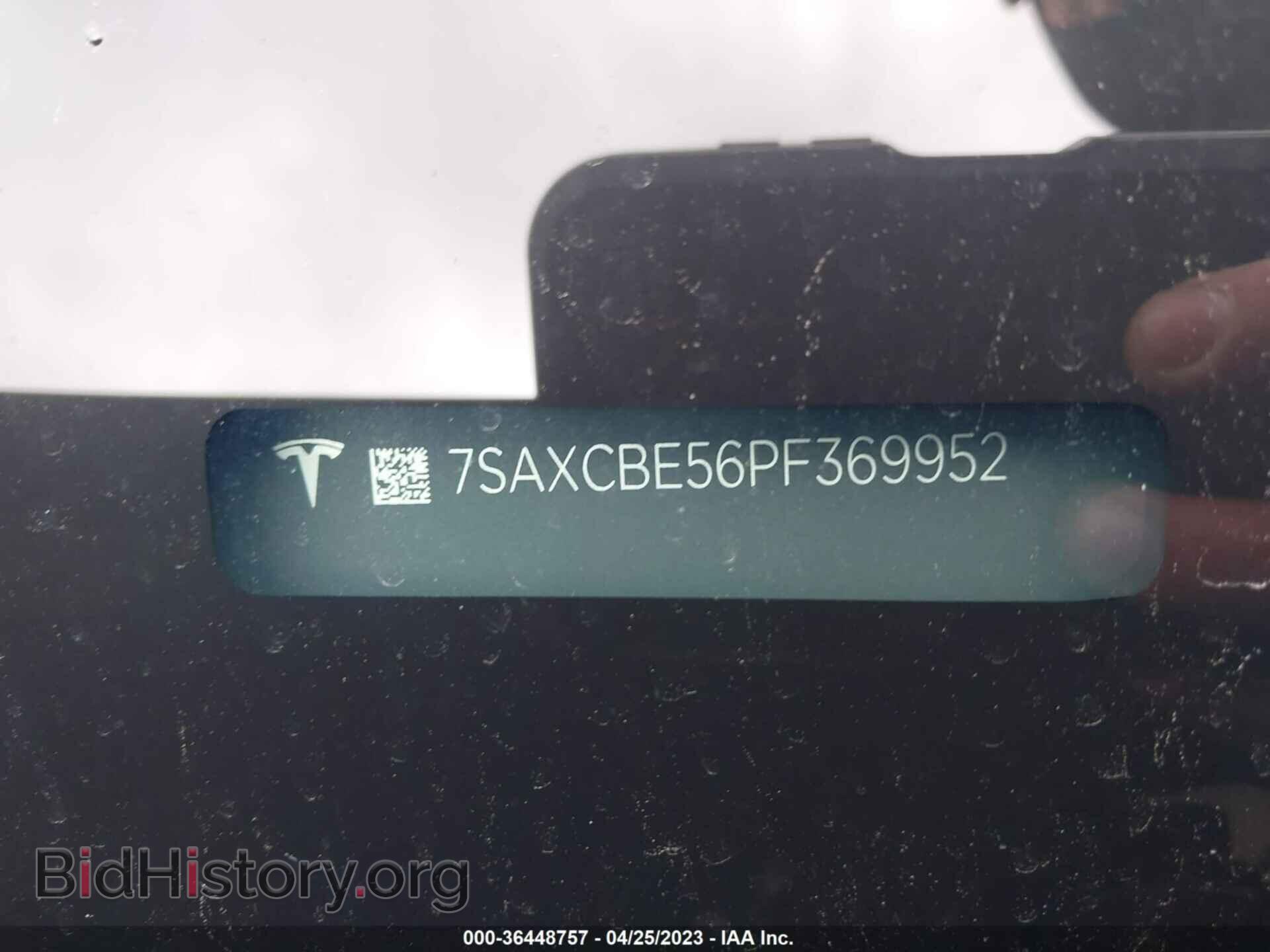 2023 TESLA MODEL X - VIN: 7SAXCBE56PF369952 - Photo 9