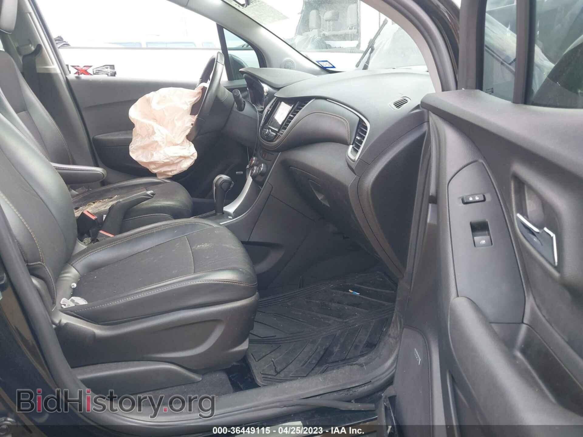 2019 CHEVROLET TRAX - VIN: 3GNCJLSB9KL166301 - Фото 5