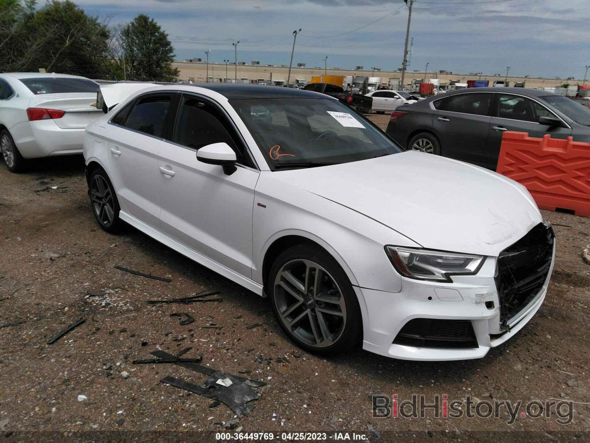 Photo WAUGUGFF9J1019422 - AUDI A3 SEDAN 2018