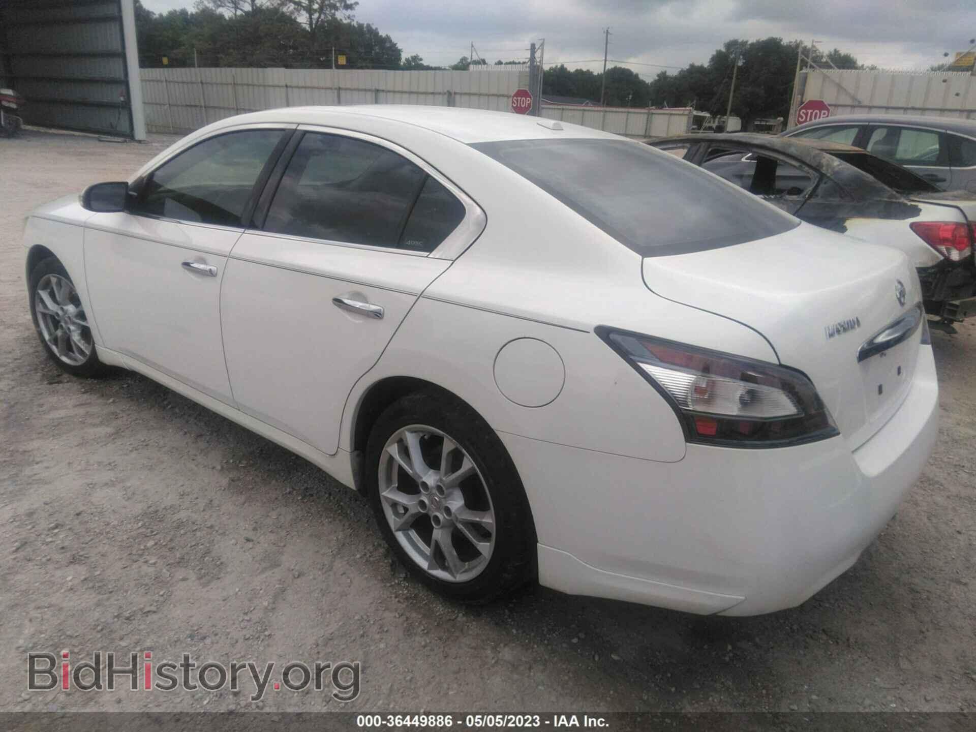 2012 NISSAN MAXIMA - VIN: 1N4AA5AP6CC809439 - Фото 3