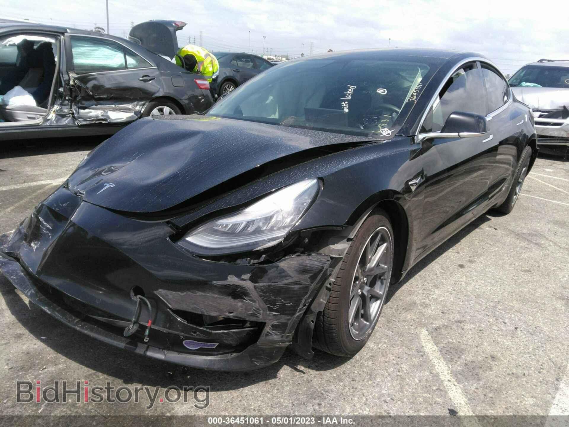 2019 TESLA MODEL 3 - VIN: 5YJ3E1EA1KF323855 - Фото 2