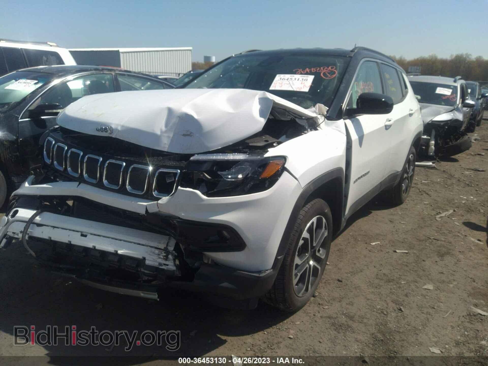 2022 JEEP COMPASS - VIN: 3C4NJDCB7NT226540 - Фото 2