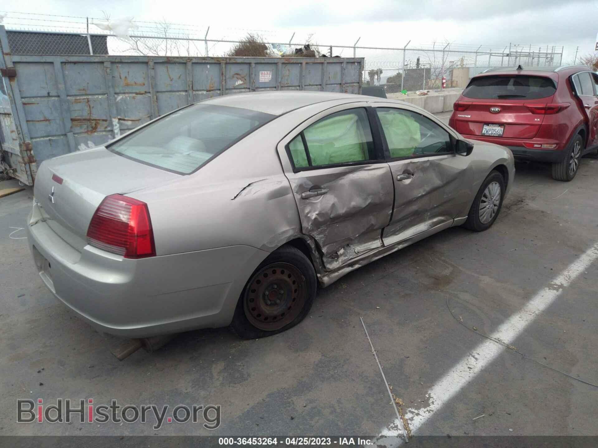 2007 MITSUBISHI GALANT - VIN: 4A3AB36FX7E083426 - Фото 4