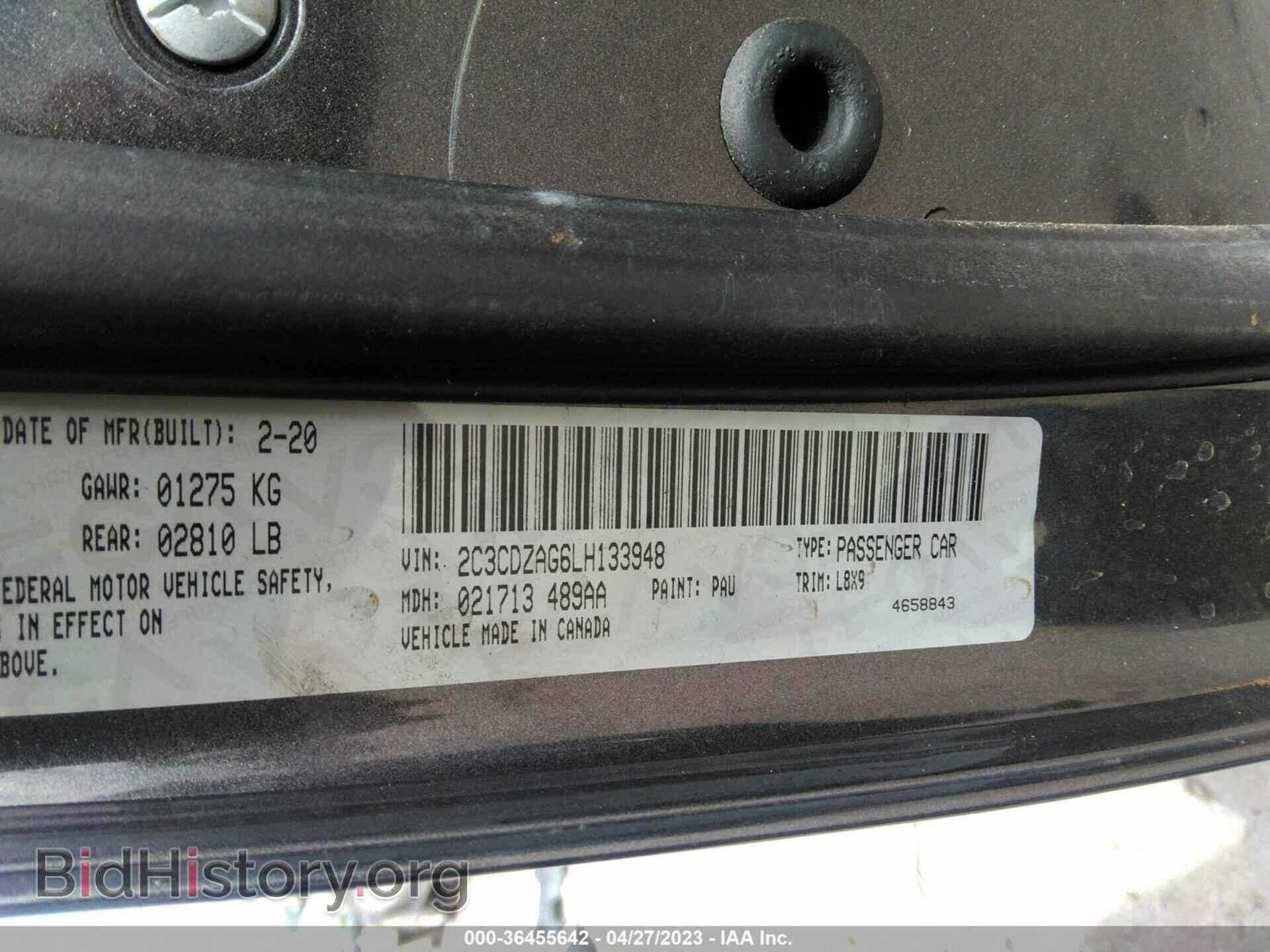 2020 DODGE CHALLENGER - VIN: 2C3CDZAG6LH133948 - Photo 9
