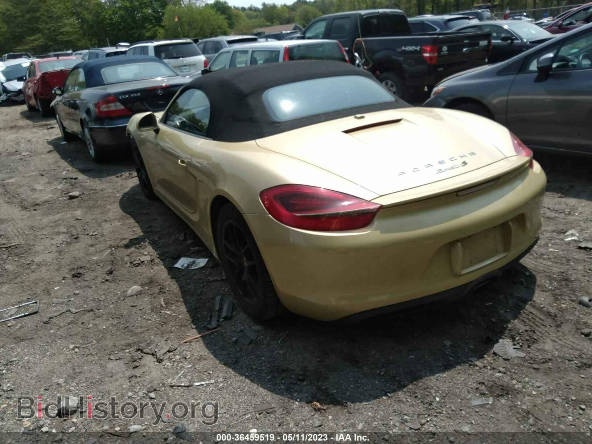 2014 PORSCHE BOXSTER - VIN: WP0CA2A80EK120693 - Фото 3