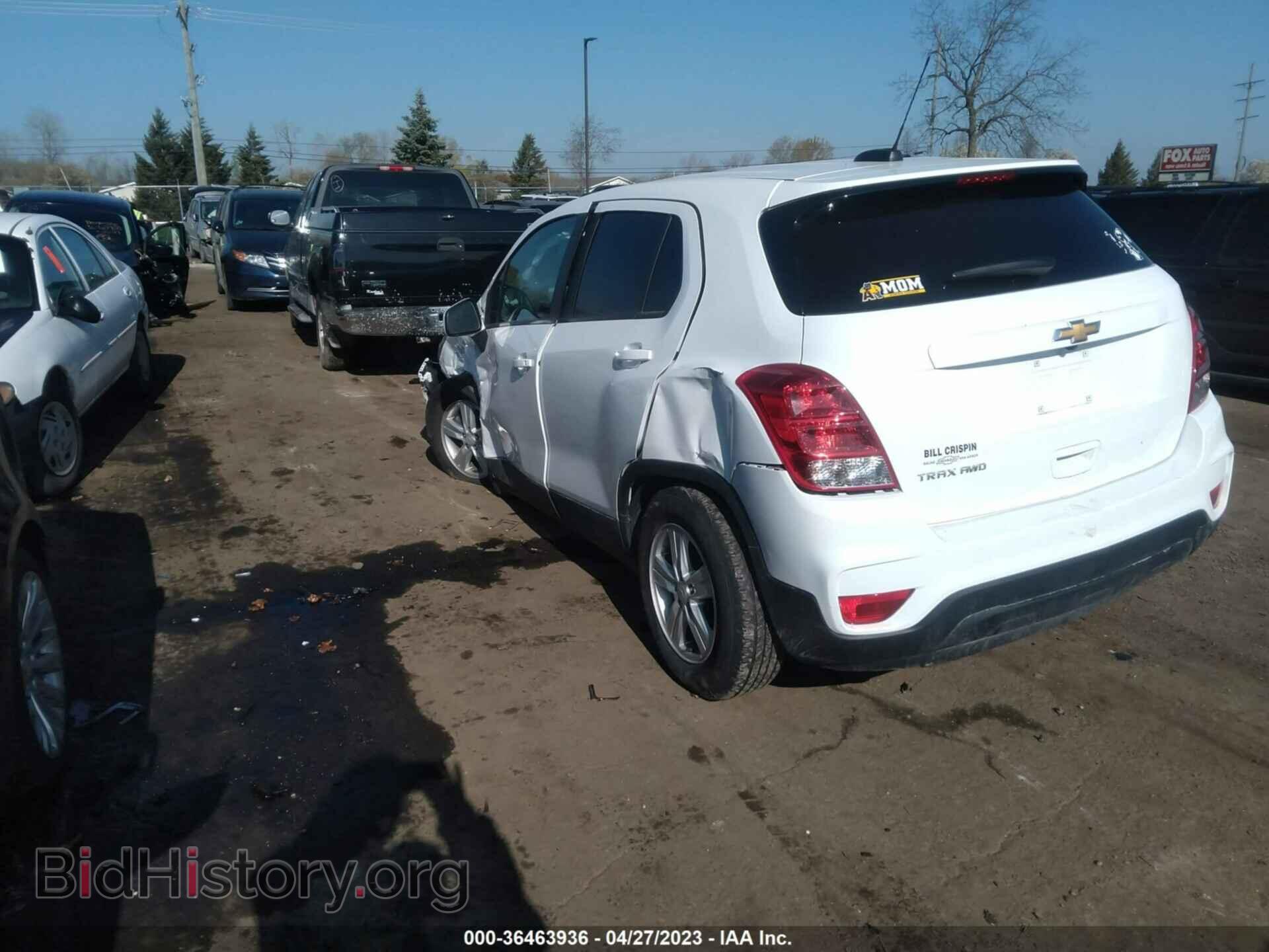 2020 CHEVROLET TRAX - VIN: KL7CJNSB6LB017655 - Фото 3
