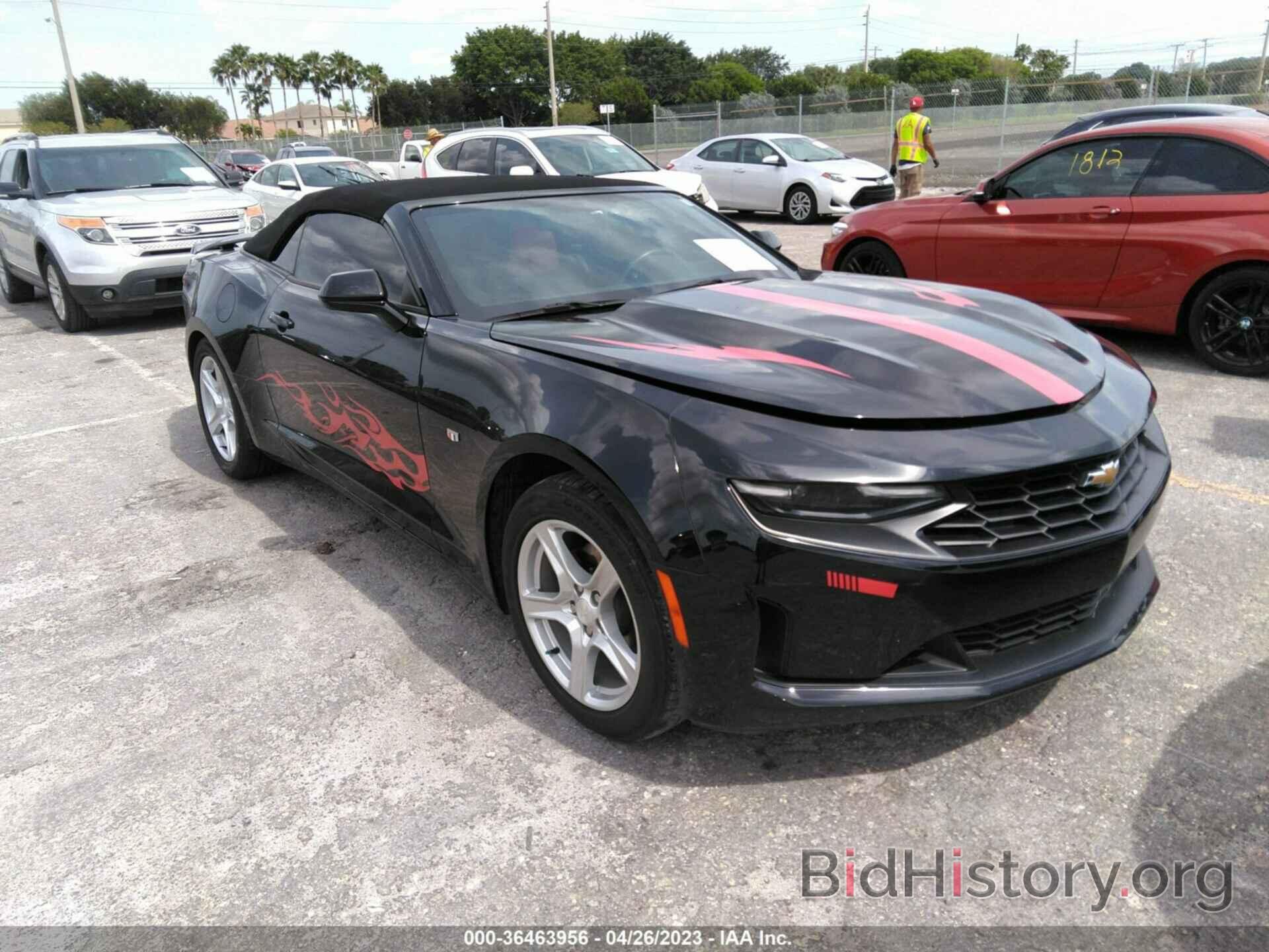 Photo 1G1FB3DS7L0146815 - CHEVROLET CAMARO 2020