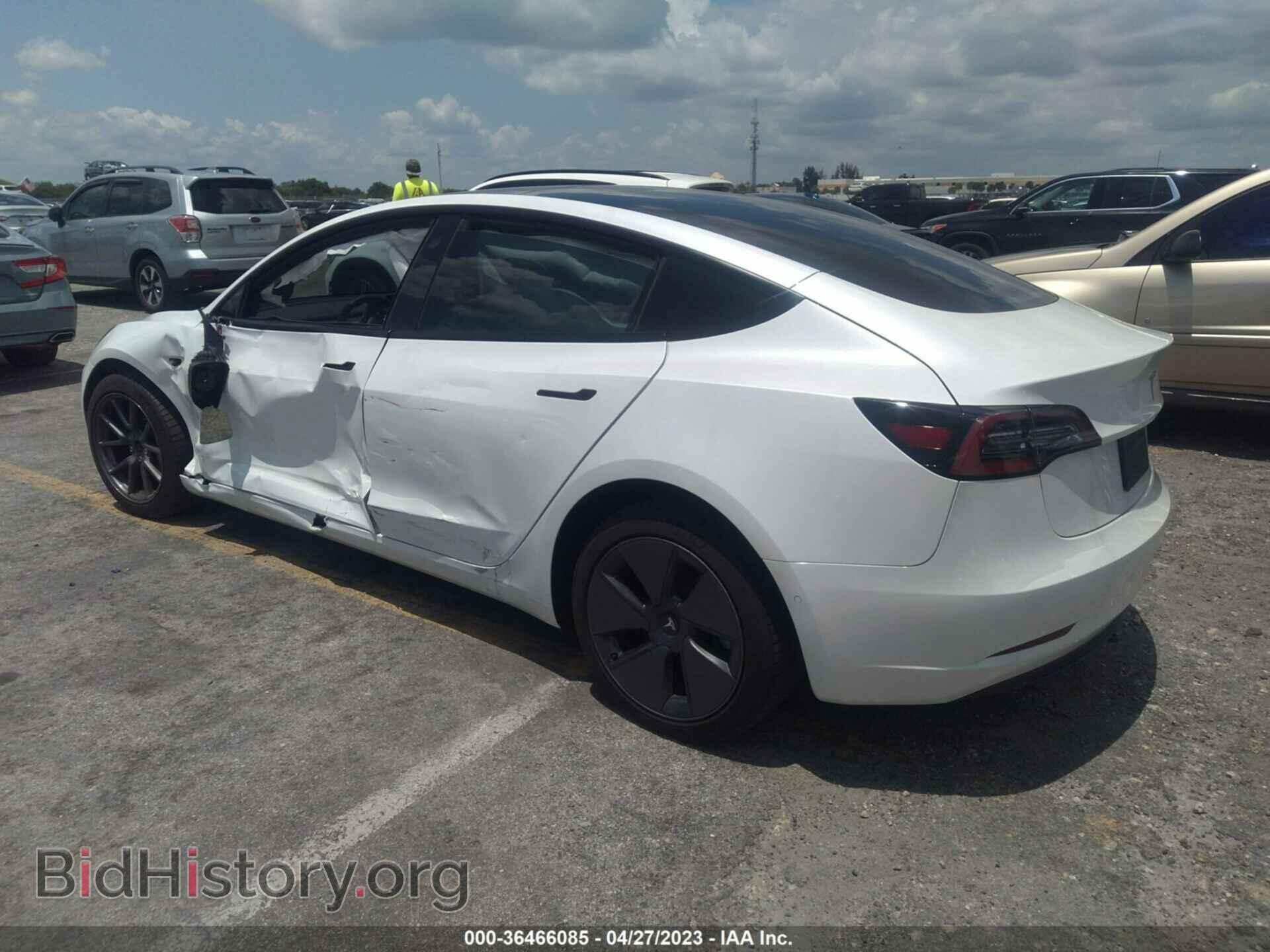 2021 TESLA MODEL 3 - VIN: 5YJ3E1EA5MF093238 - Фото 3
