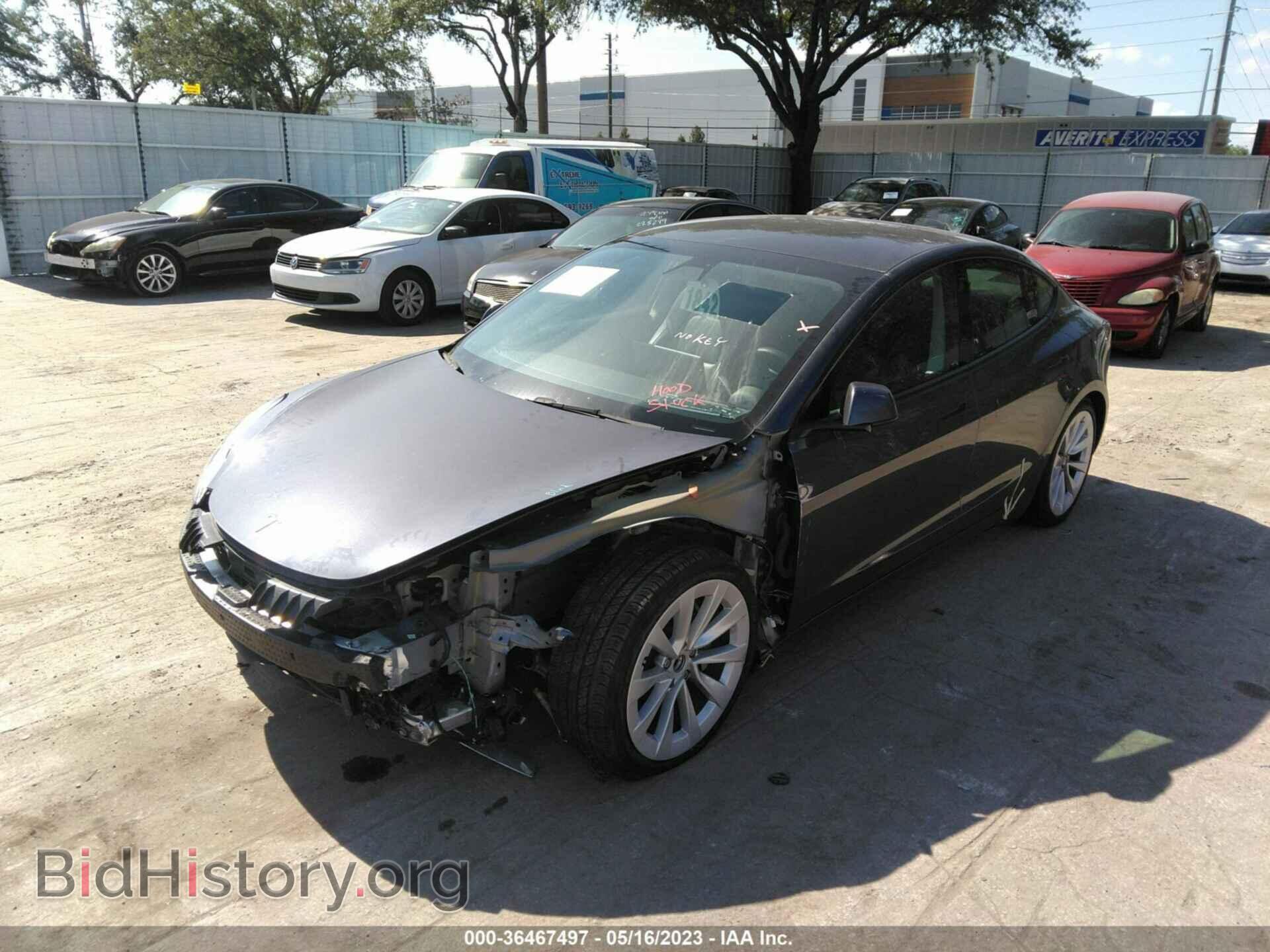 2021 TESLA MODEL 3 - VIN: 5YJ3E1EA7MF100948 - Фото 2