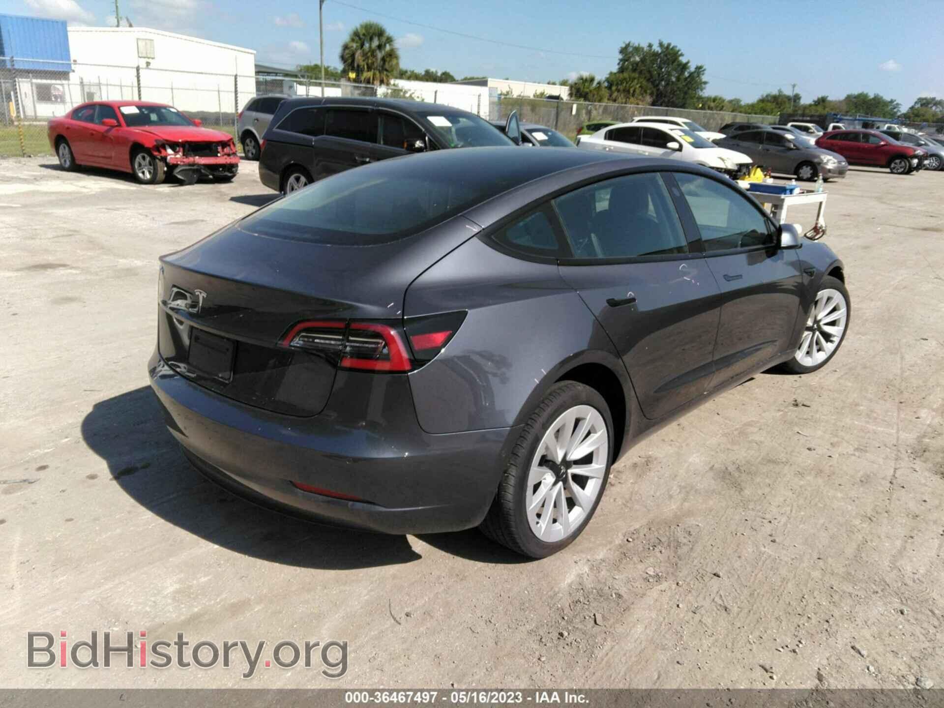 2021 TESLA MODEL 3 - VIN: 5YJ3E1EA7MF100948 - Фото 4