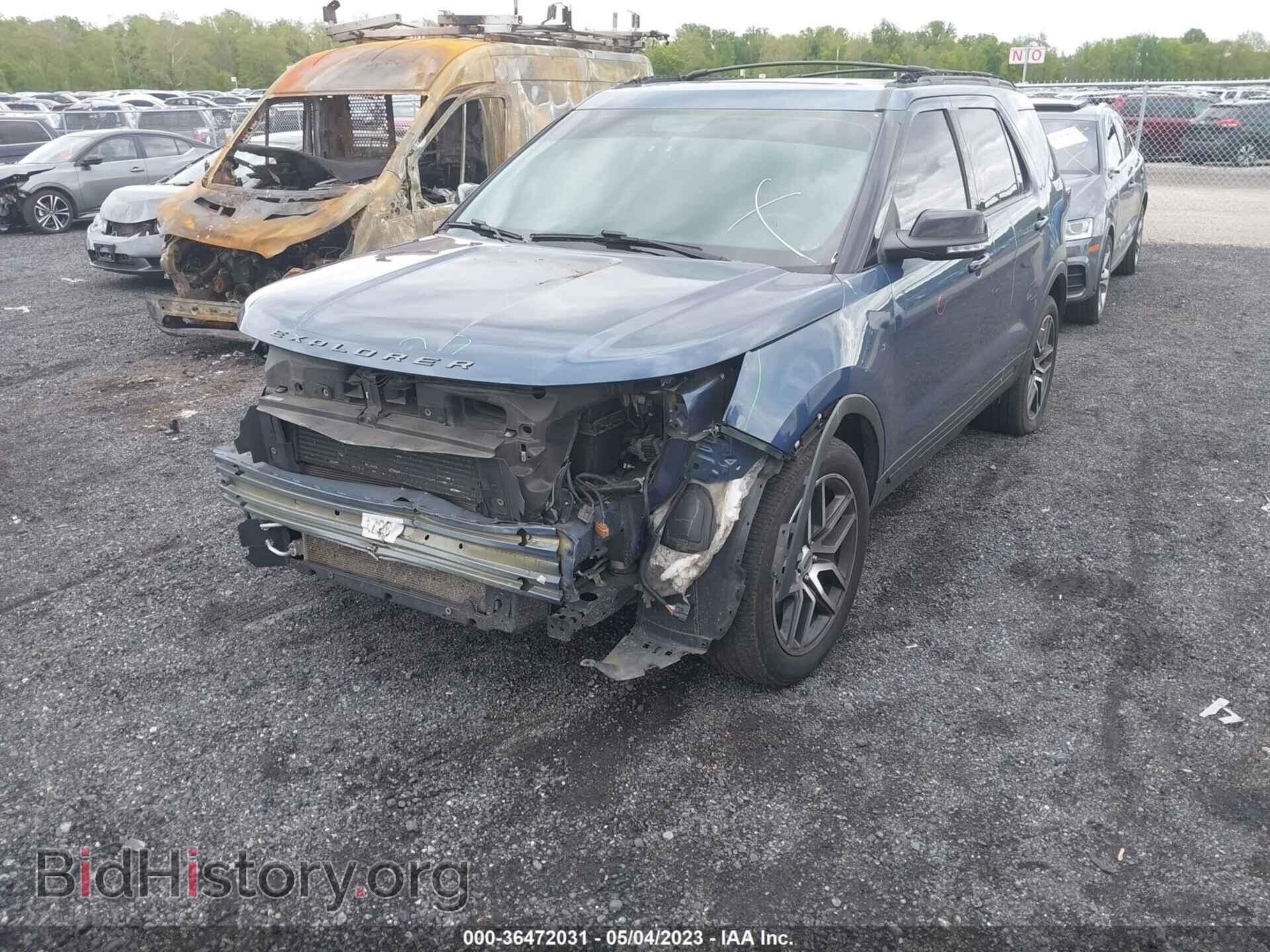 2018 FORD EXPLORER - VIN: 1FM5K8GTXJGB04871 - Фото 2