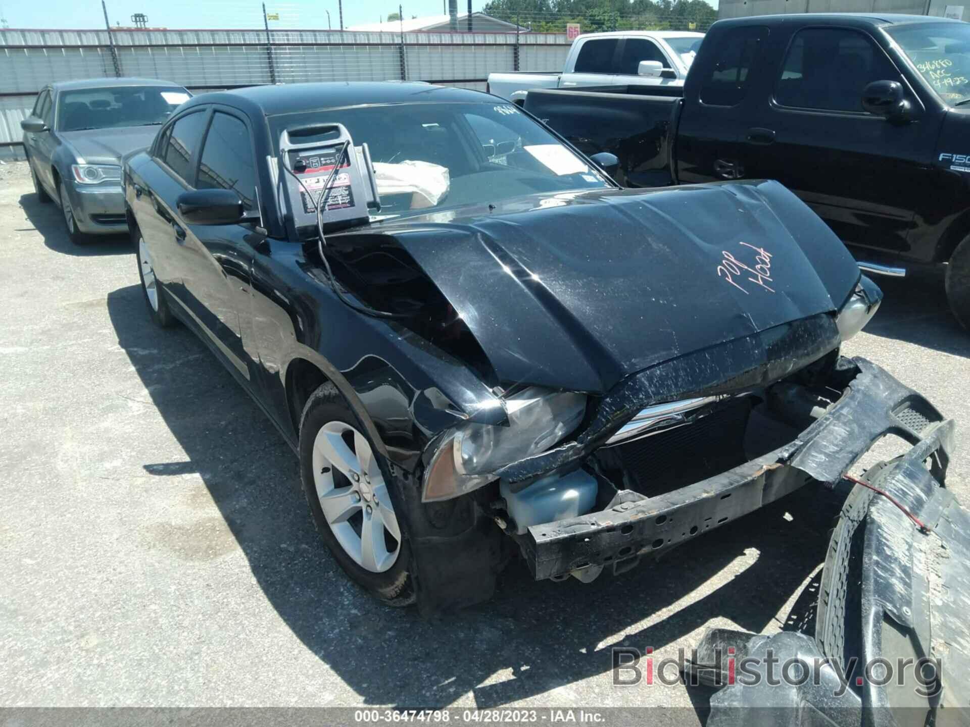 Photo 2C3CDXBG5DH637864 - DODGE CHARGER 2013
