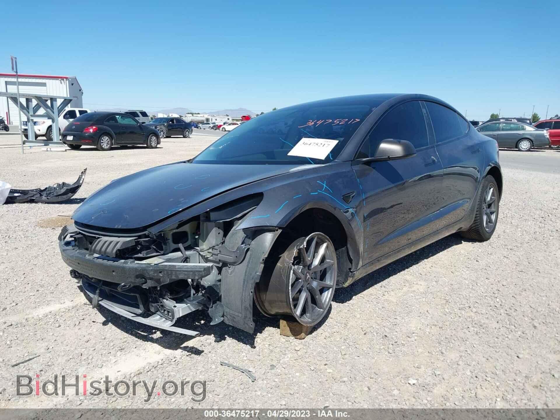 2021 TESLA MODEL 3 - VIN: 5YJ3E1EA1MF986104 - Photo 2