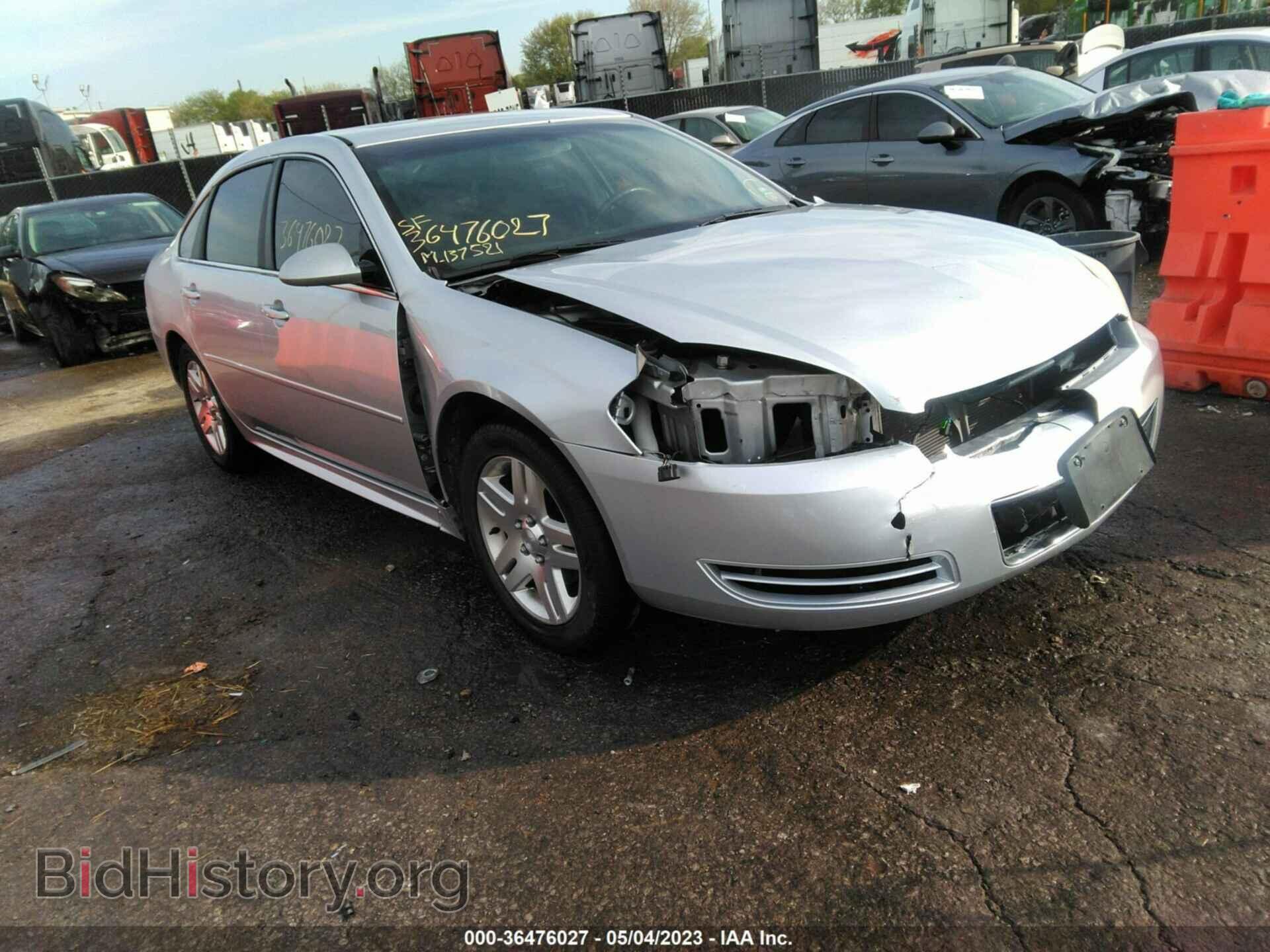 Фотография 2G1WG5E36D1250576 - CHEVROLET IMPALA 2013