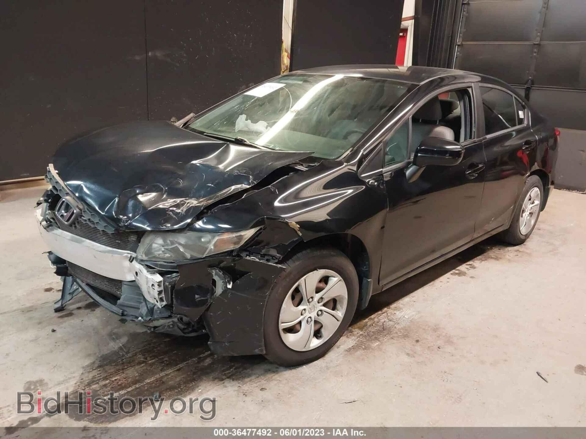 2014 HONDA CIVIC - VIN: 19XFB2F50EE044517 - Фото 2