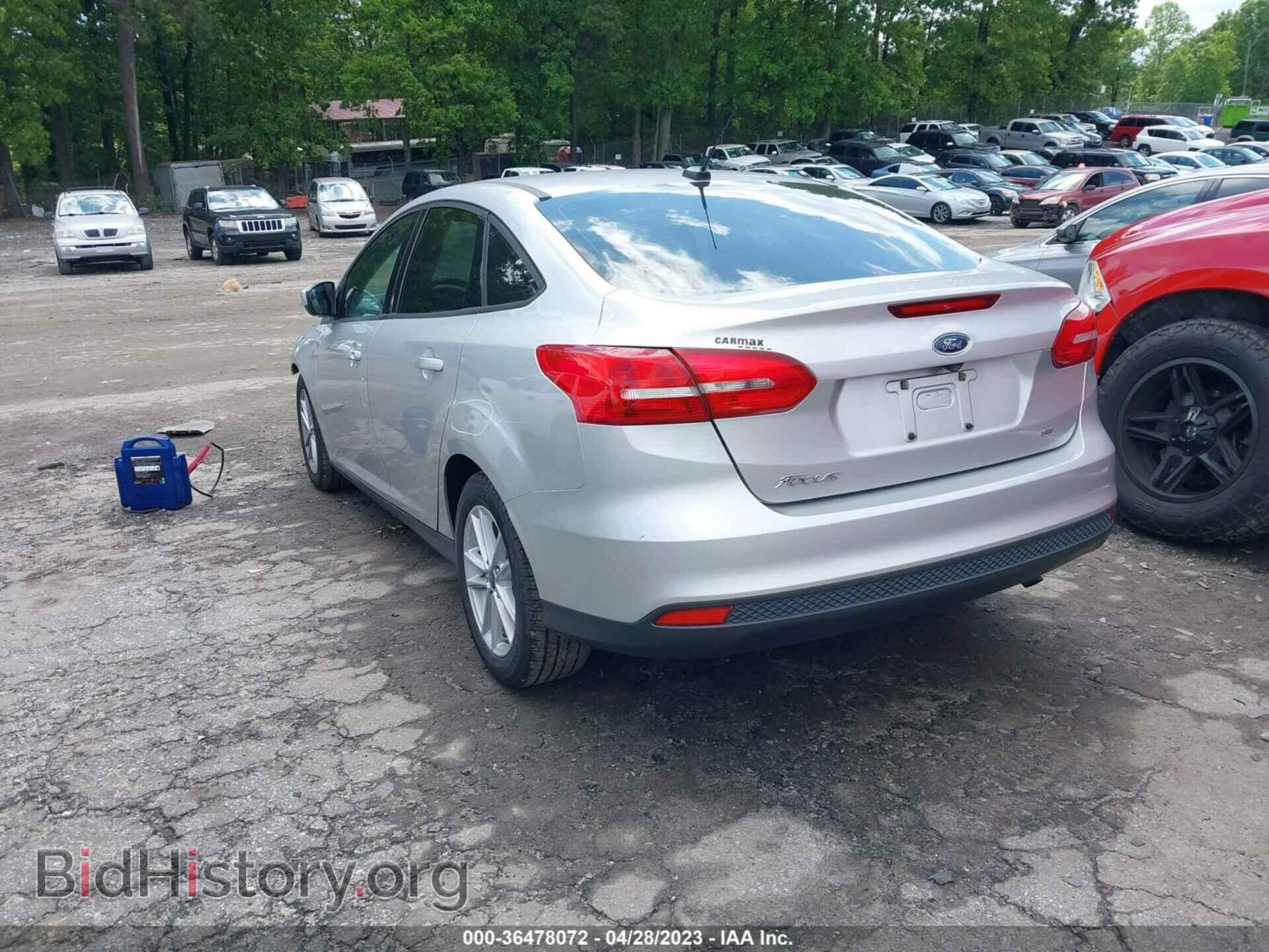 2018 FORD FOCUS - VIN: 1FADP3F28JL277153 - Фото 3