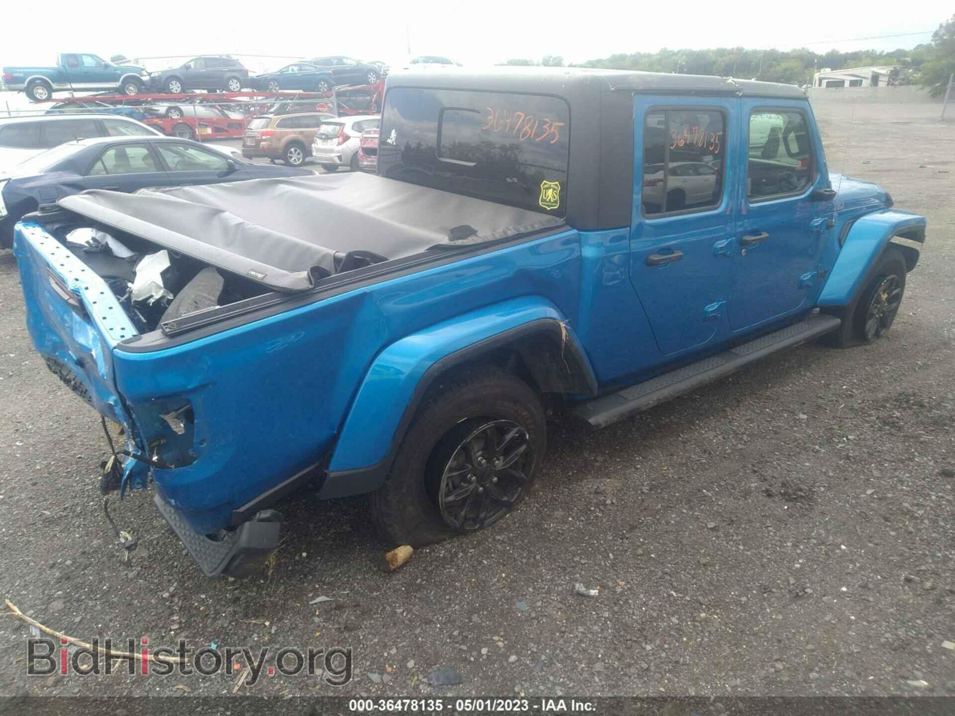 2022 JEEP GLADIATOR - VIN: 1C6HJTAG5NL159655 - Фото 4