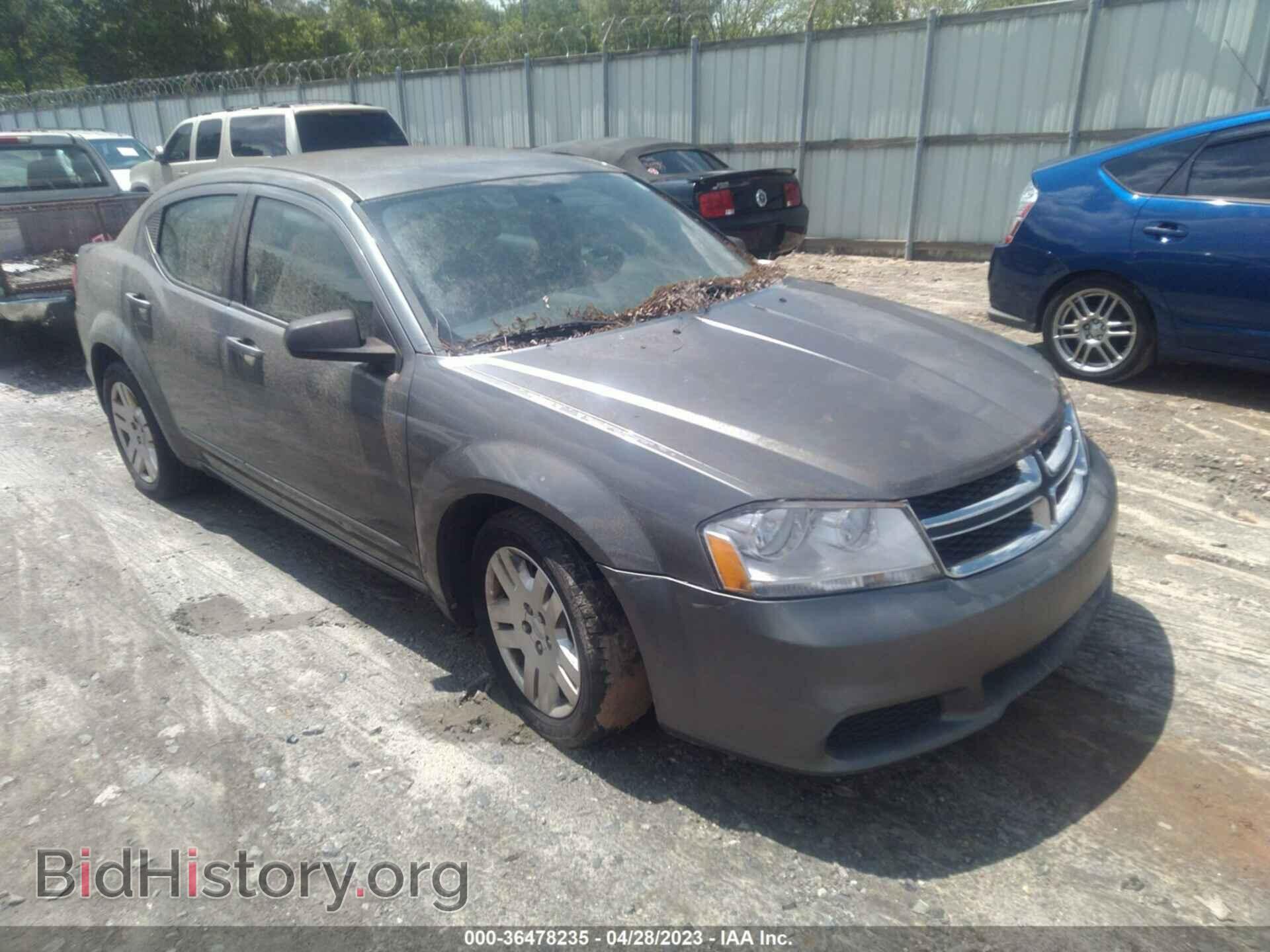 Фотография 1C3CDZAB0CN193686 - DODGE AVENGER 2012