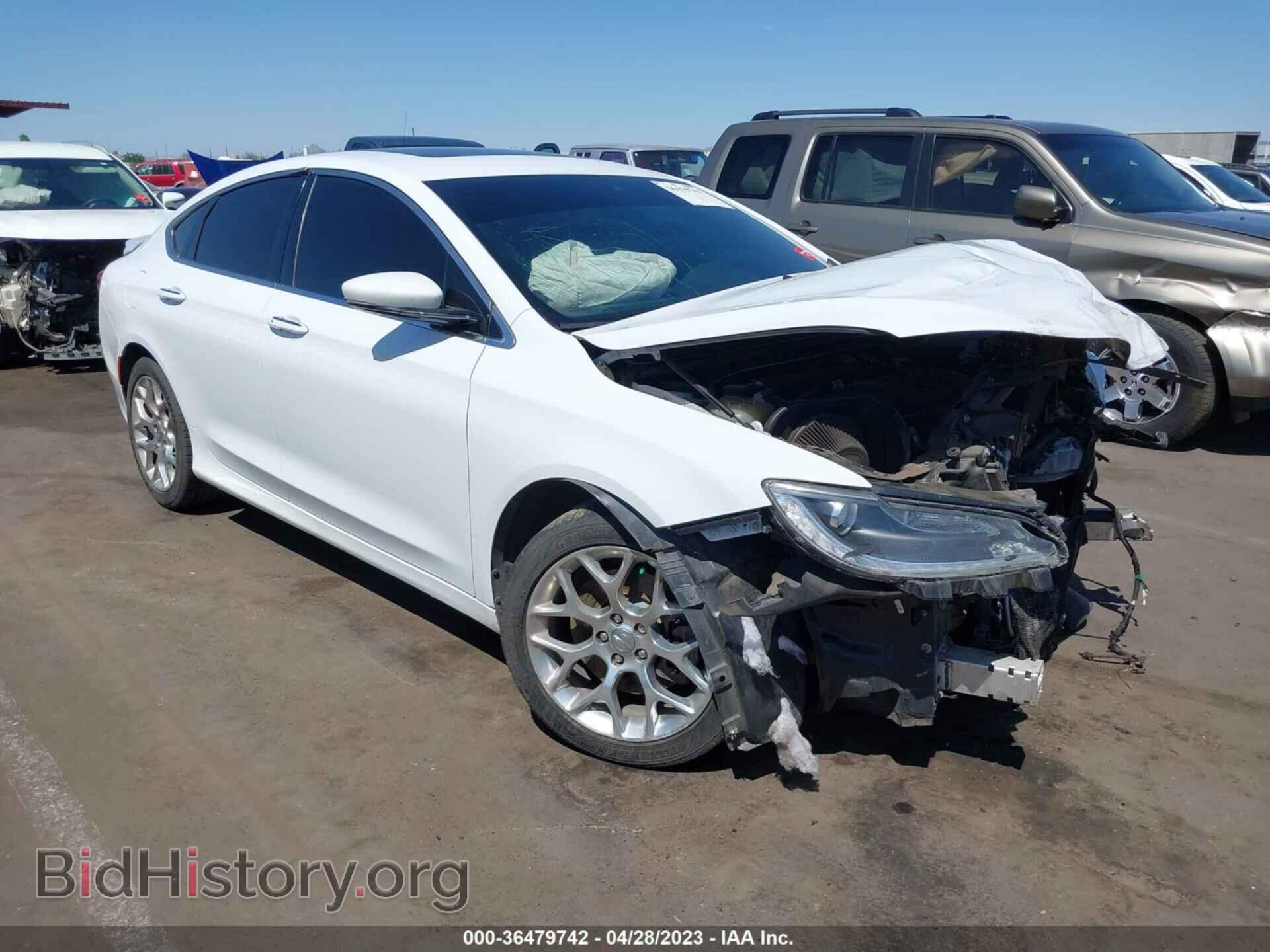 Фотография 1C3CCCCG1GN134158 - CHRYSLER 200 2016