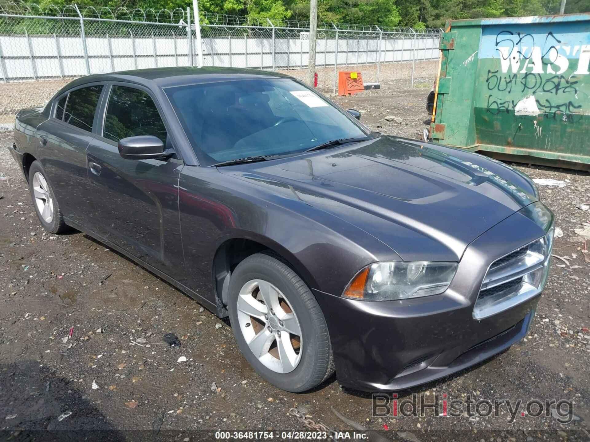 Photo 2C3CDXBG2EH262372 - DODGE CHARGER 2014