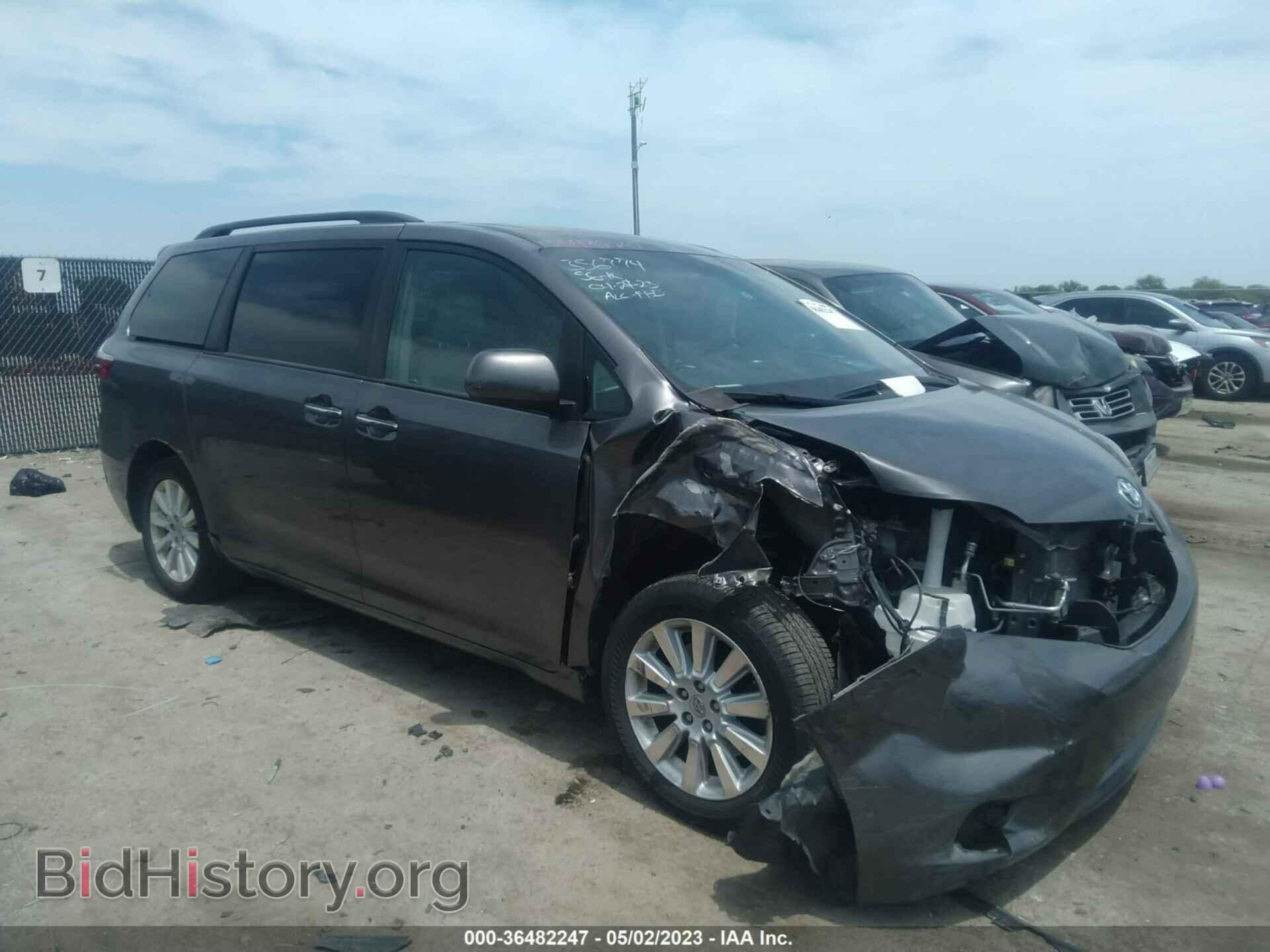 Photo 5TDDK3DC4FS120097 - TOYOTA SIENNA 2015