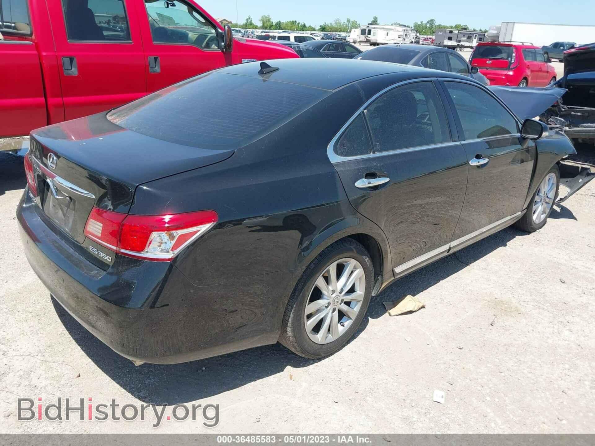 2010 LEXUS ES 350 - VIN: JTHBK1EG6A2389620 - Фото 4