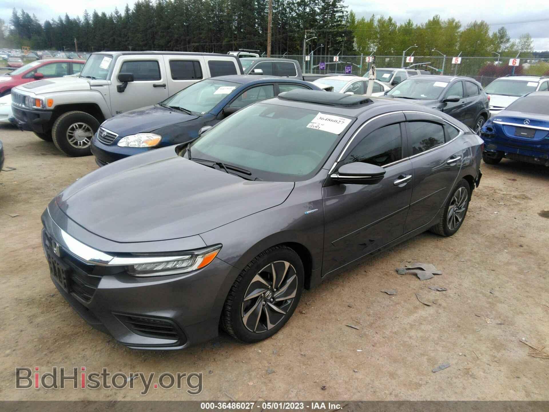 2022 HONDA INSIGHT - VIN: 19XZE4F97NE006849 - Фото 2