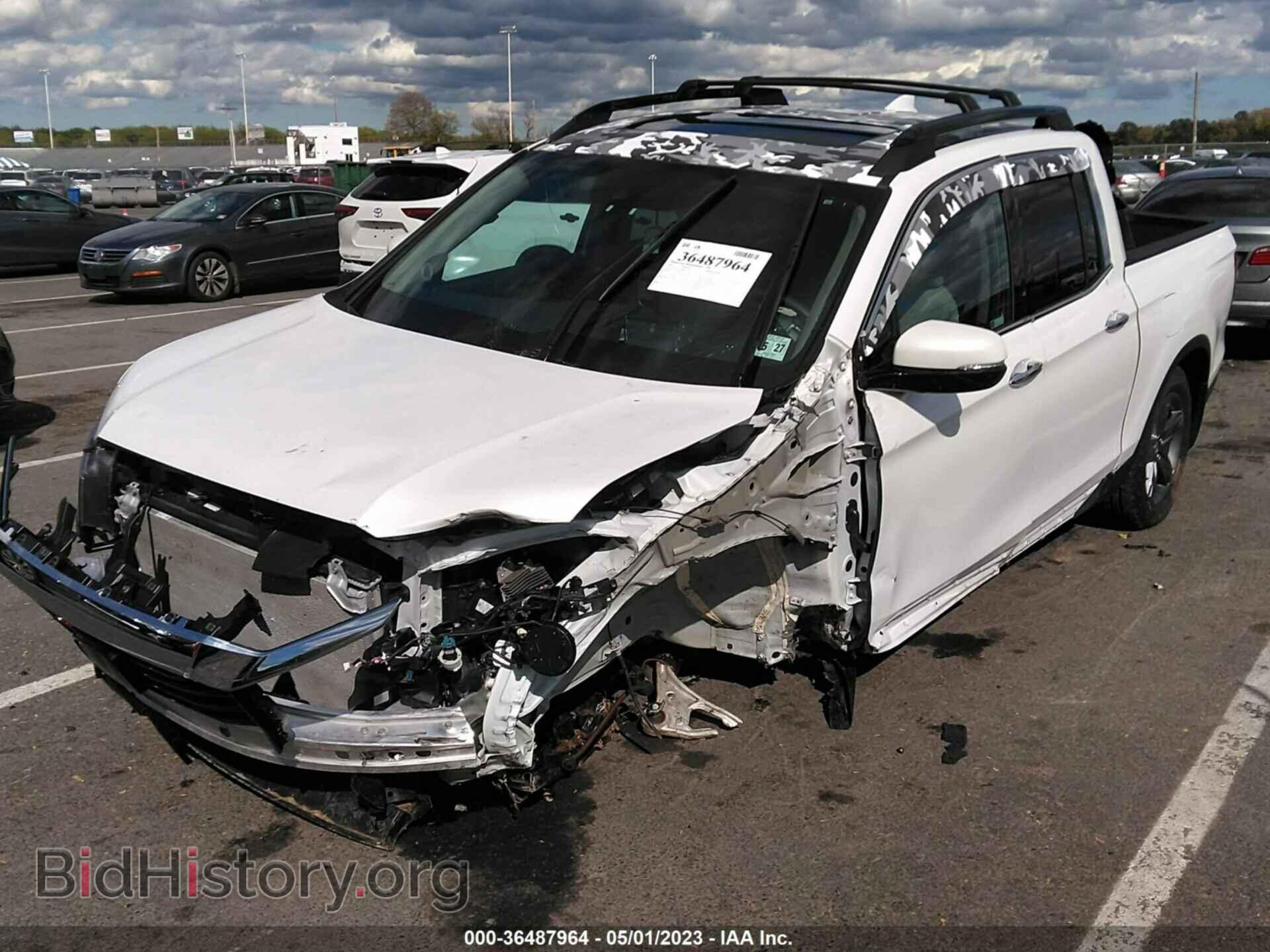 2022 HONDA RIDGELINE - VIN: 5FPYK3F70NB022518 - Фото 2
