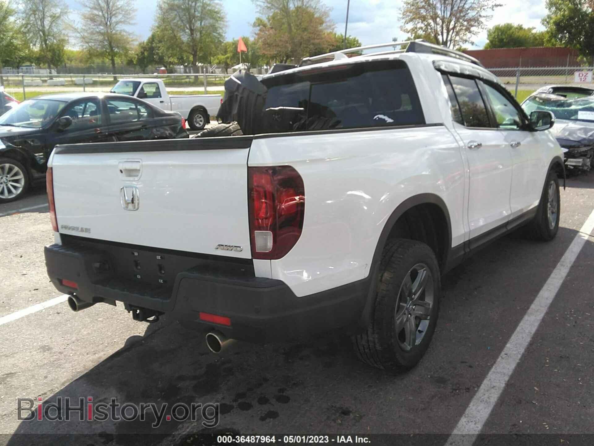 2022 HONDA RIDGELINE - VIN: 5FPYK3F70NB022518 - Фото 4